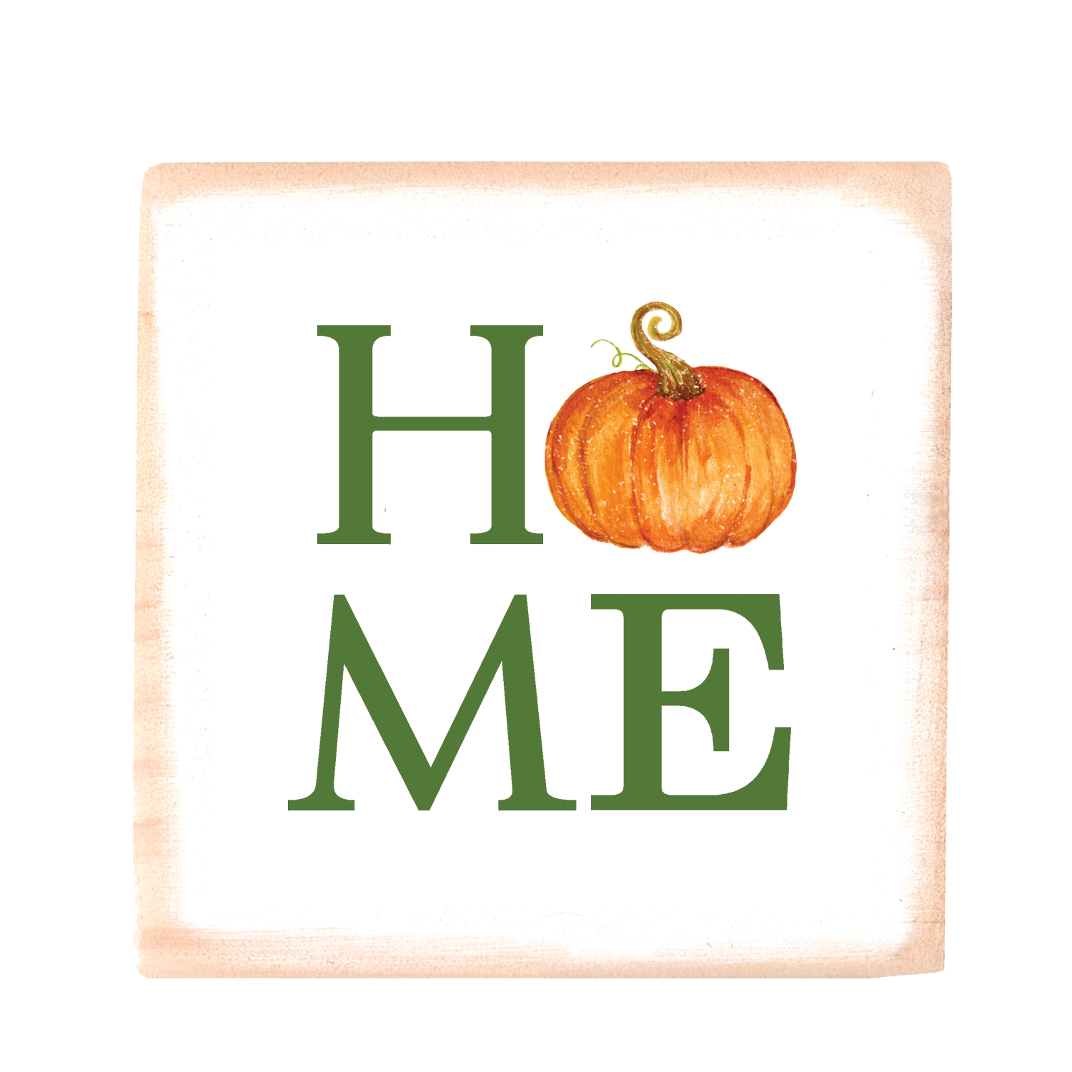 home pumpkin square block