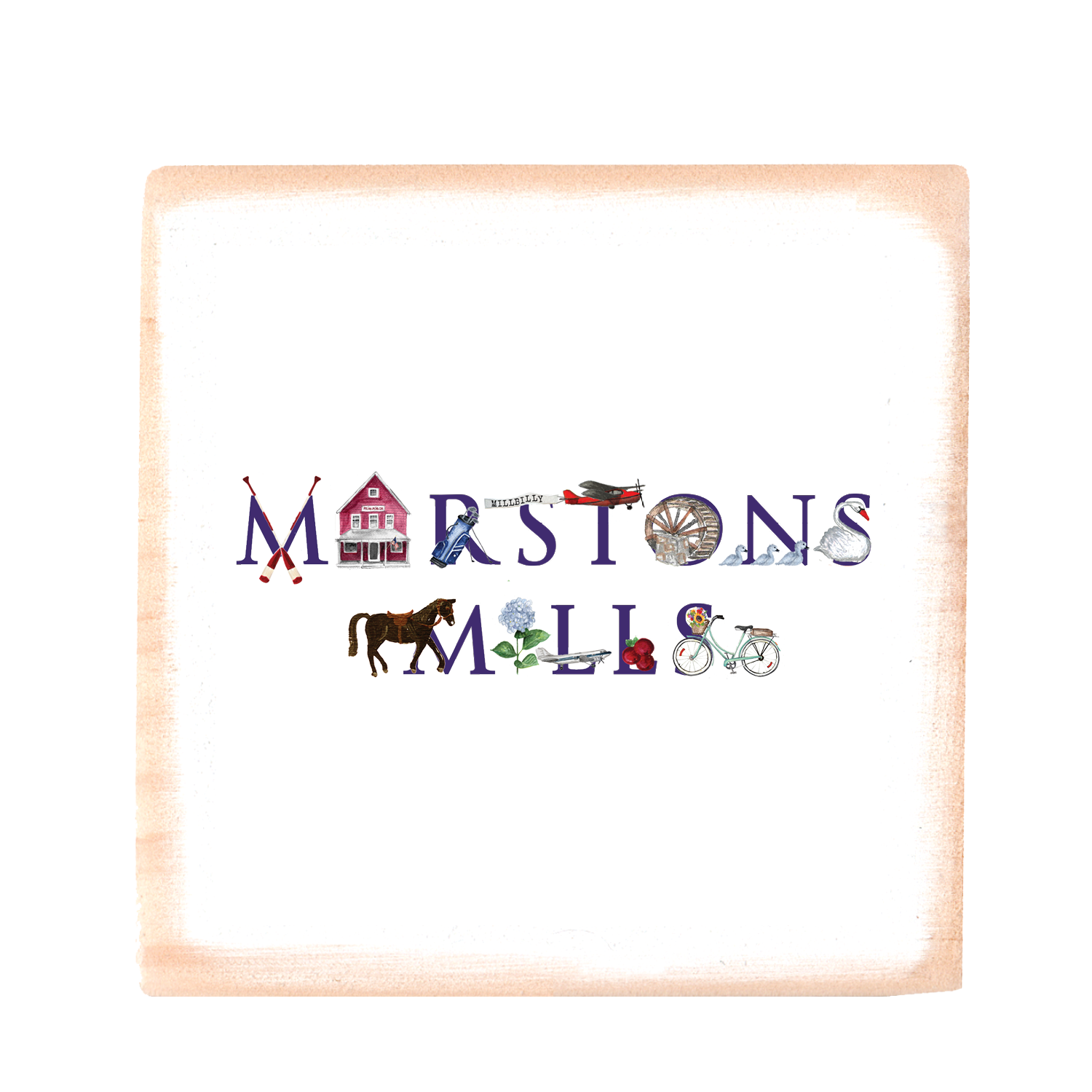 marstons mills square wood block