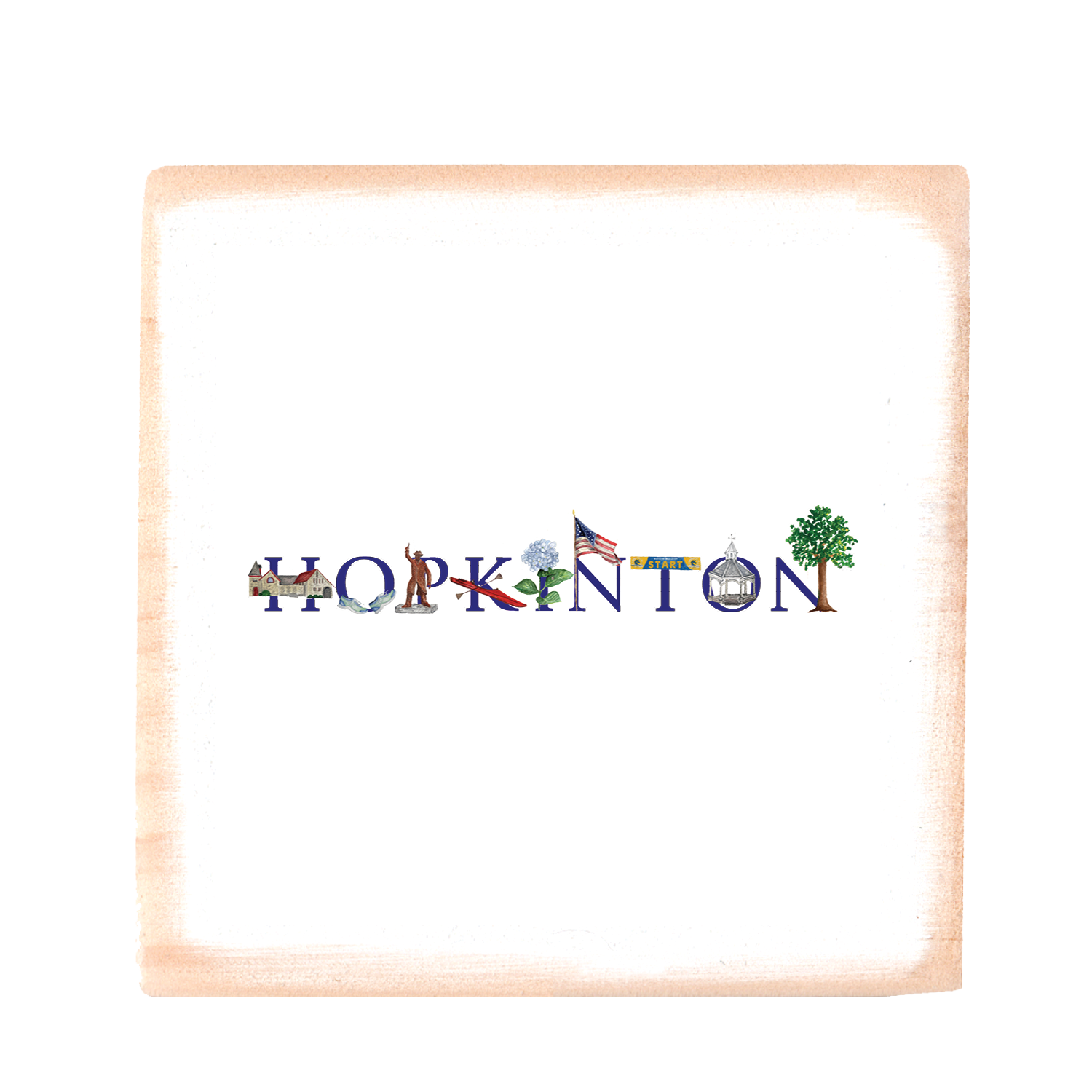 hopkinton square wood block