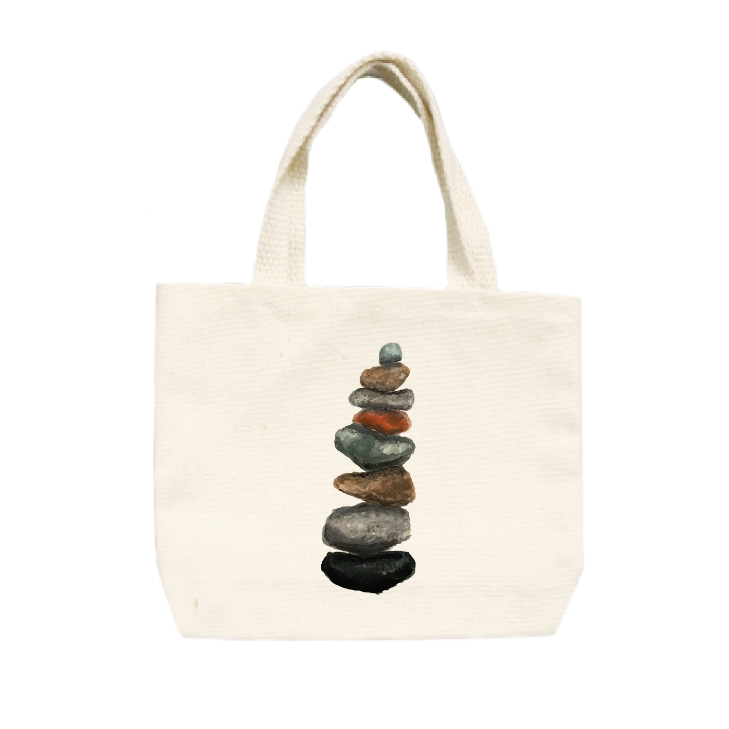 rock cairn small tote