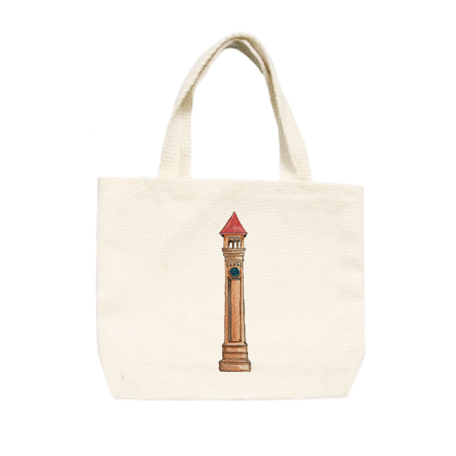 spokane clock tower small tote