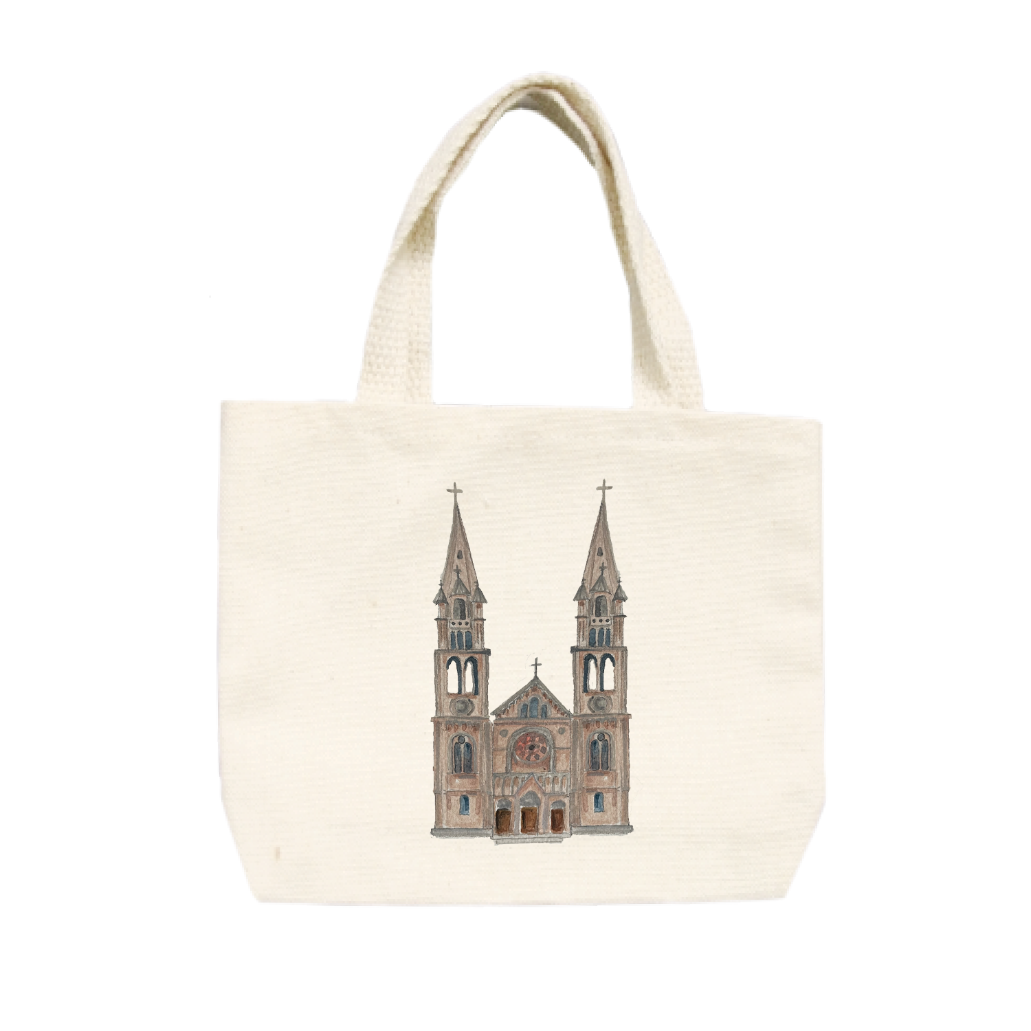 mission hill basilica small tote