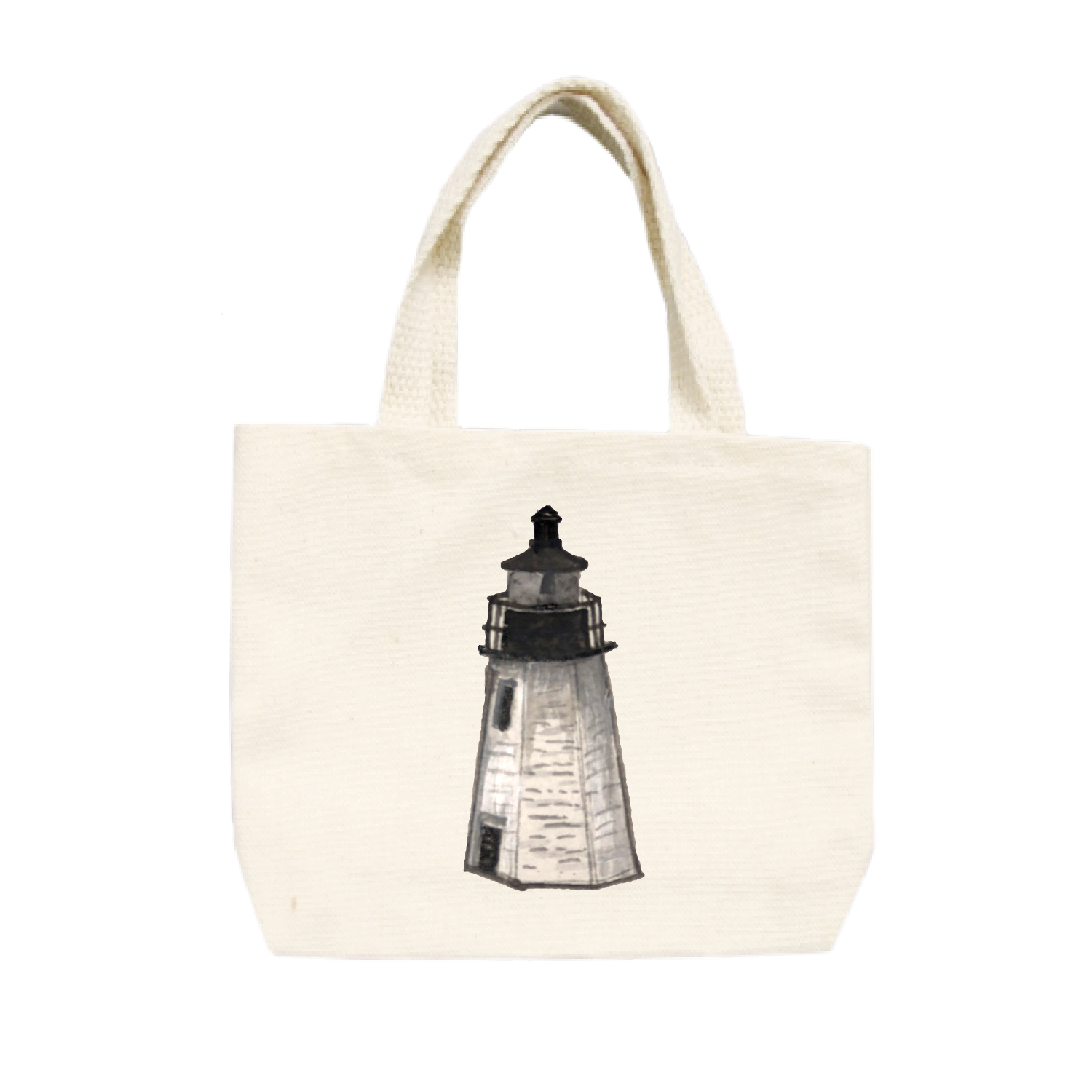 newport lighthouse small tote