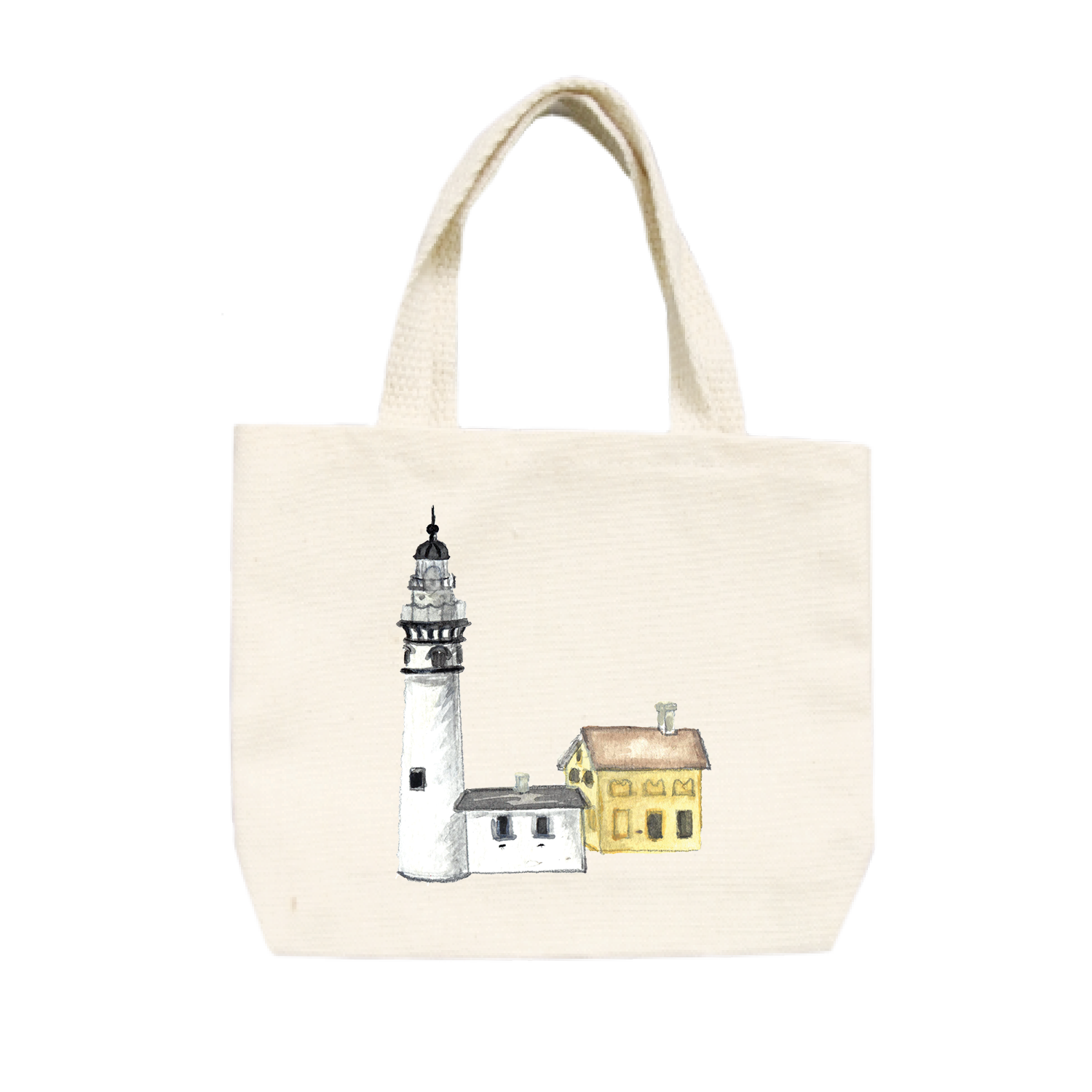 leelanau lighthouse small tote