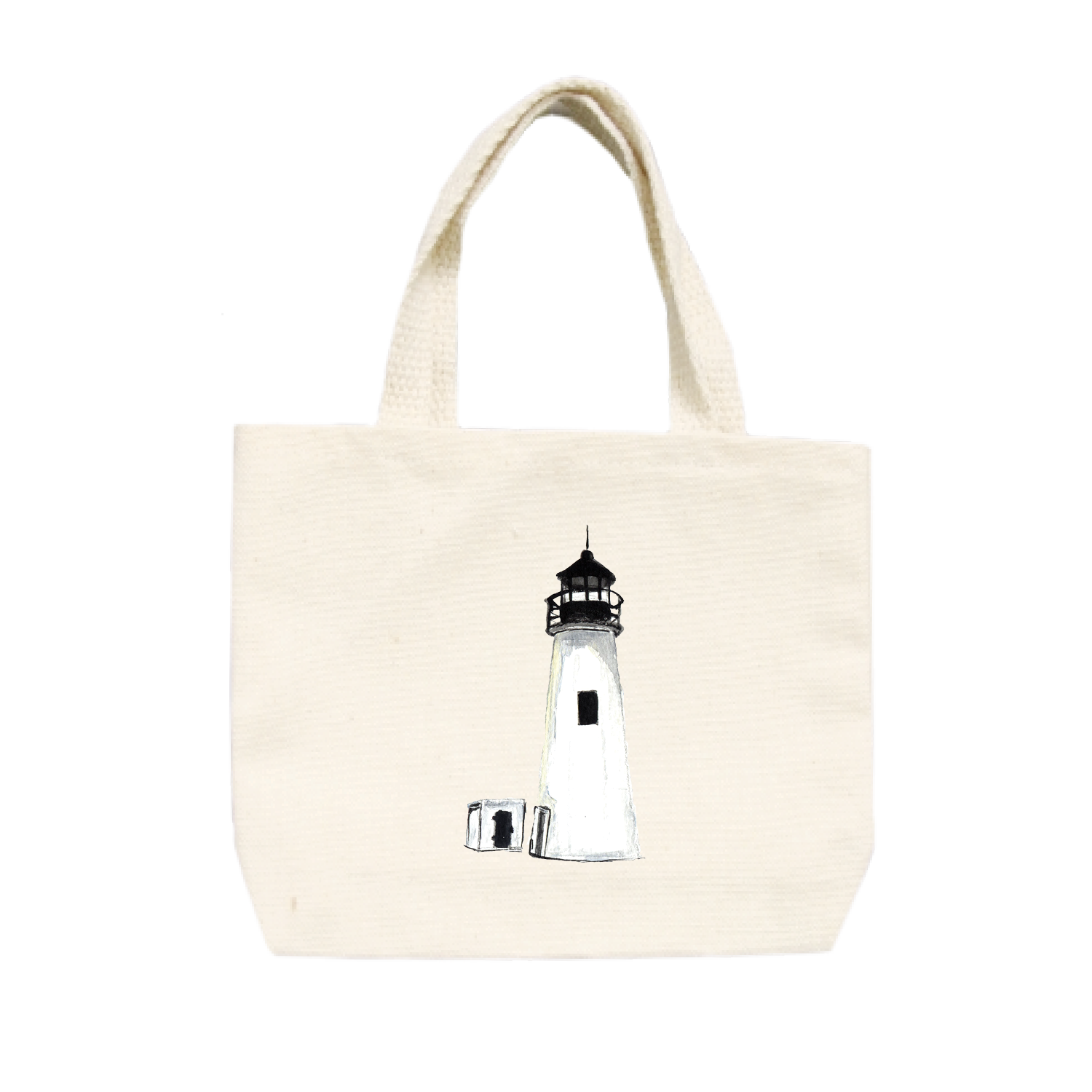 chesapeake bay lighthouse small tote