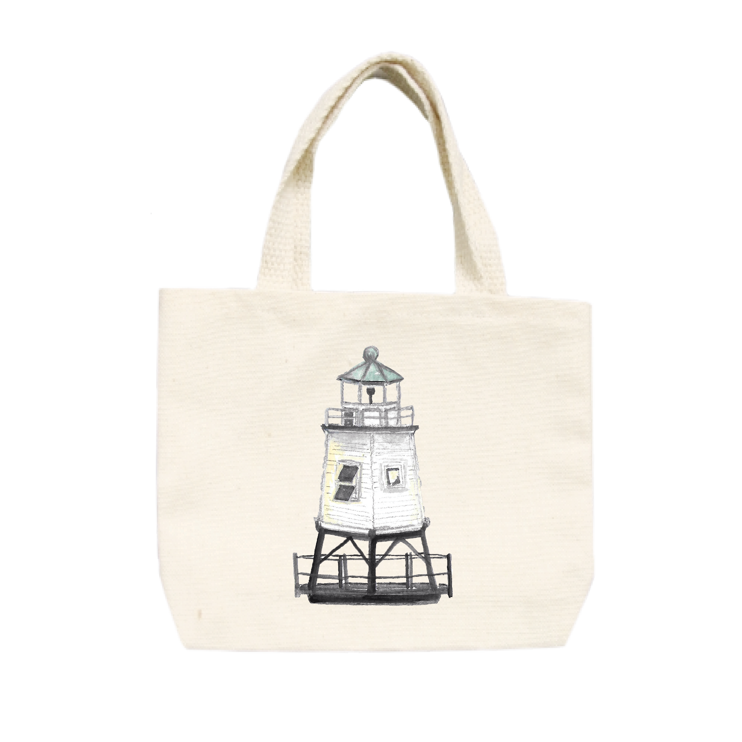 lake champlain lighthouse small tote