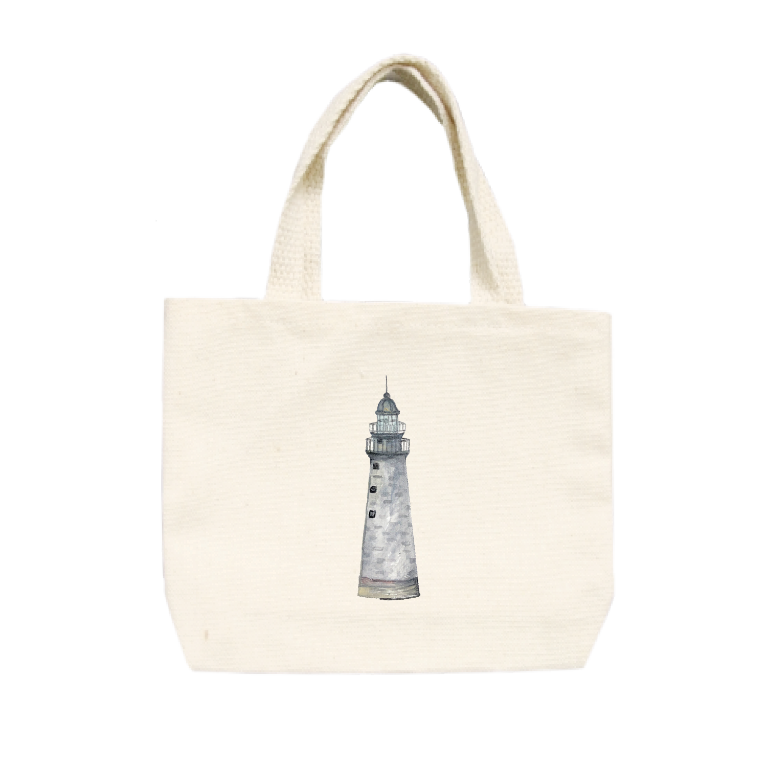 minots lighthouse cohasset small tote