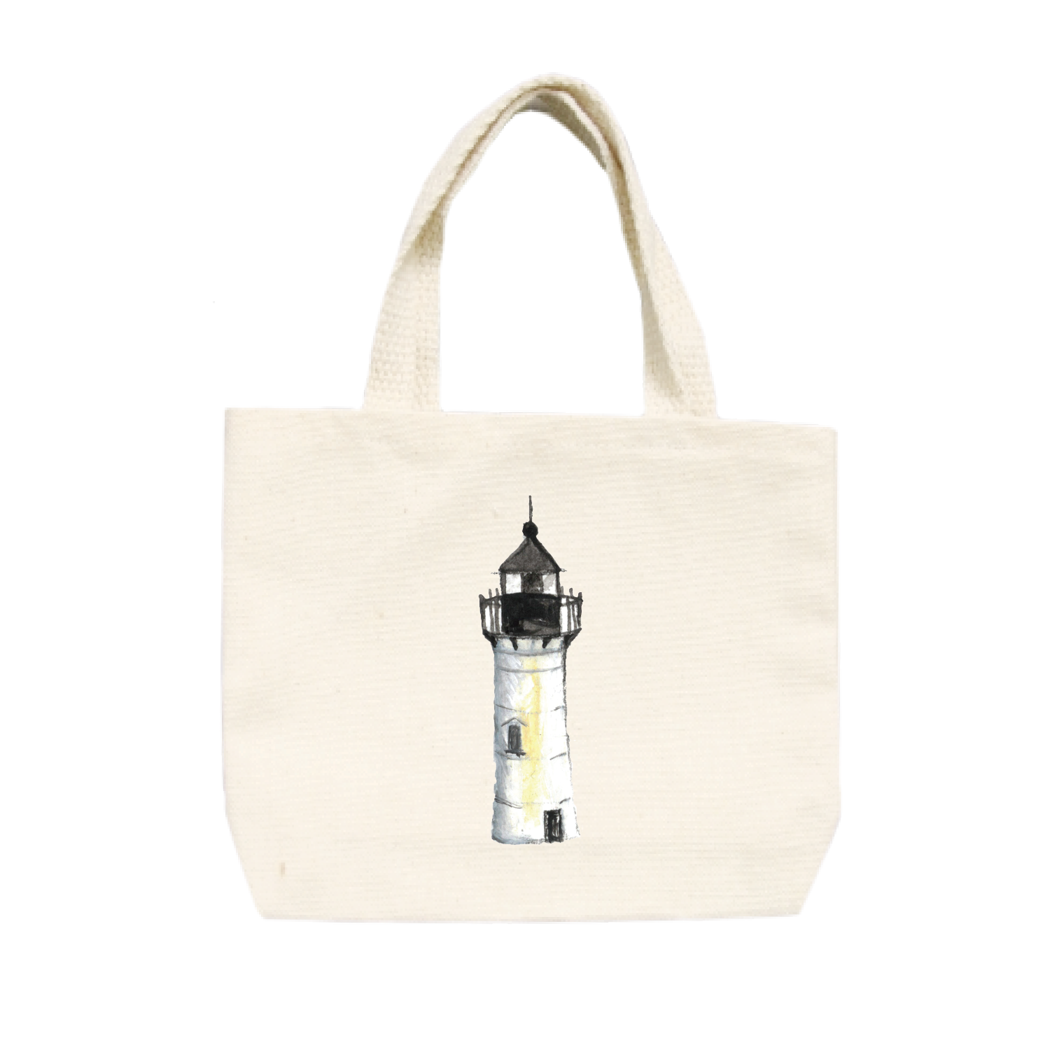 nubble lighthouse small tote