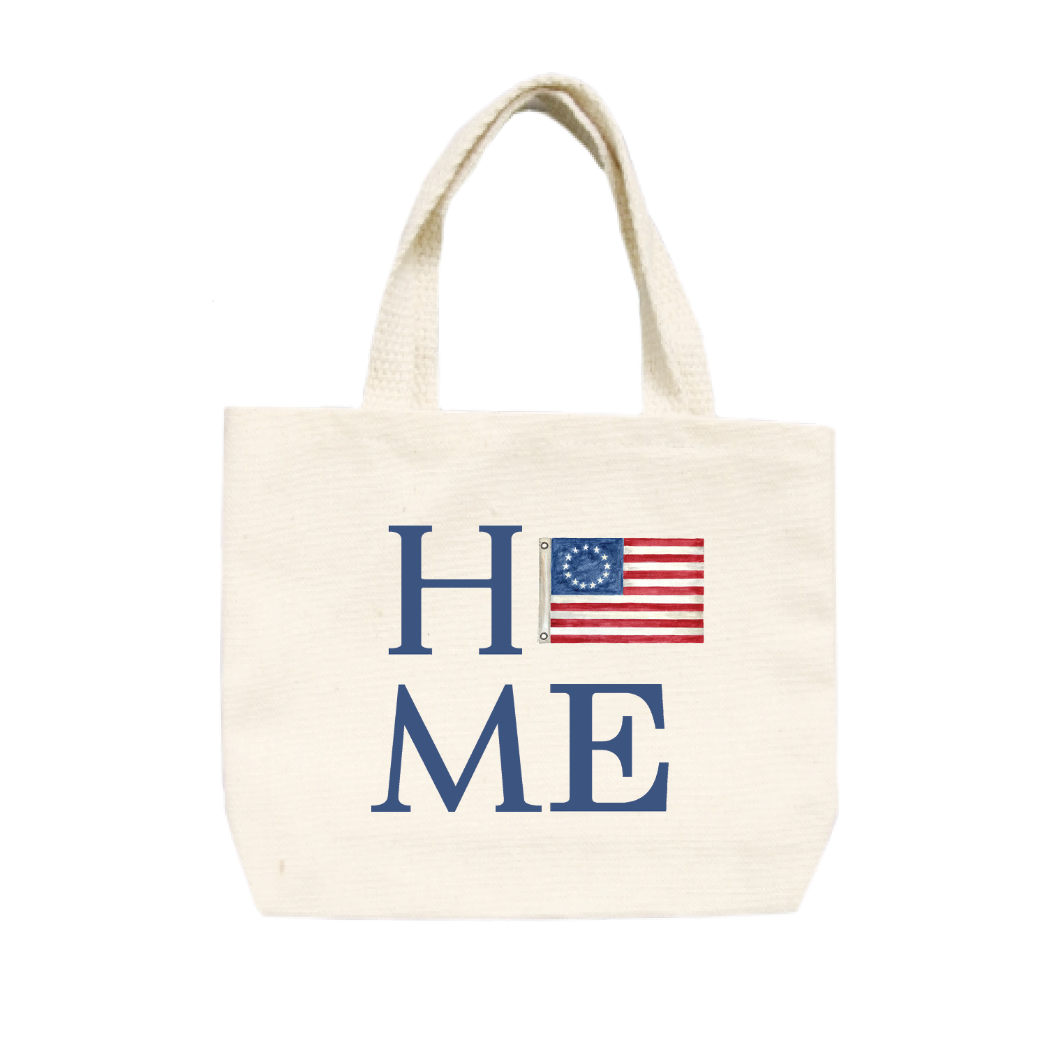 home american flag small tote
