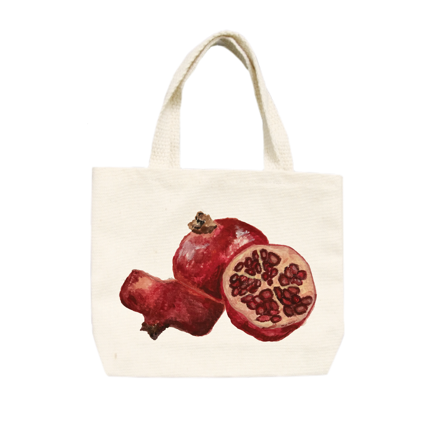 pomegranate small tote
