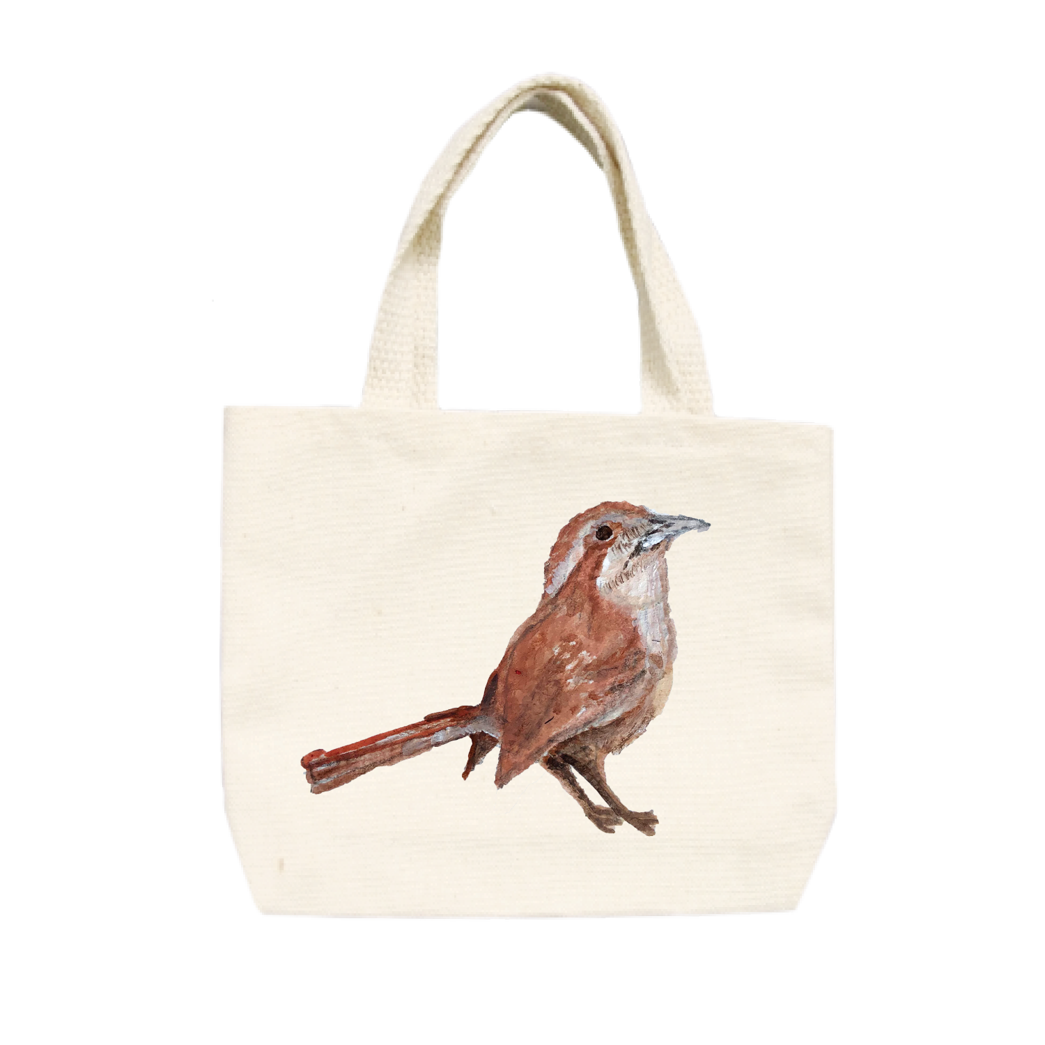 carolina wren small tote