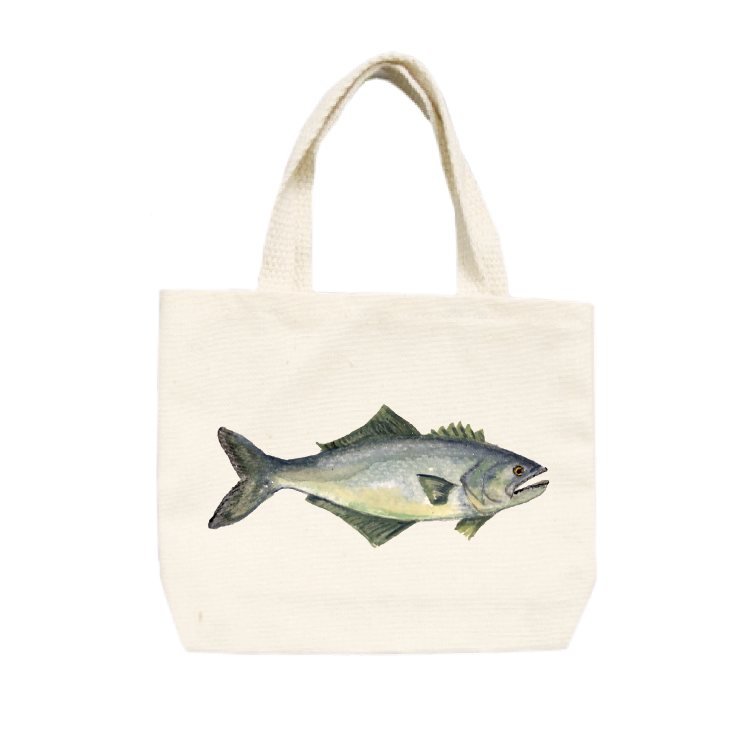 blue fish small tote