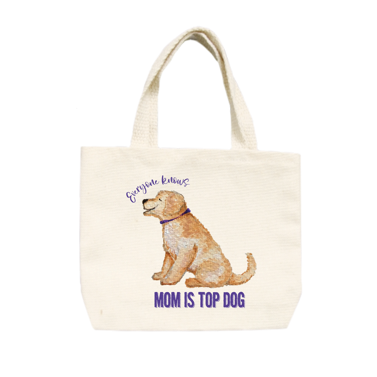 mom top dog small tote