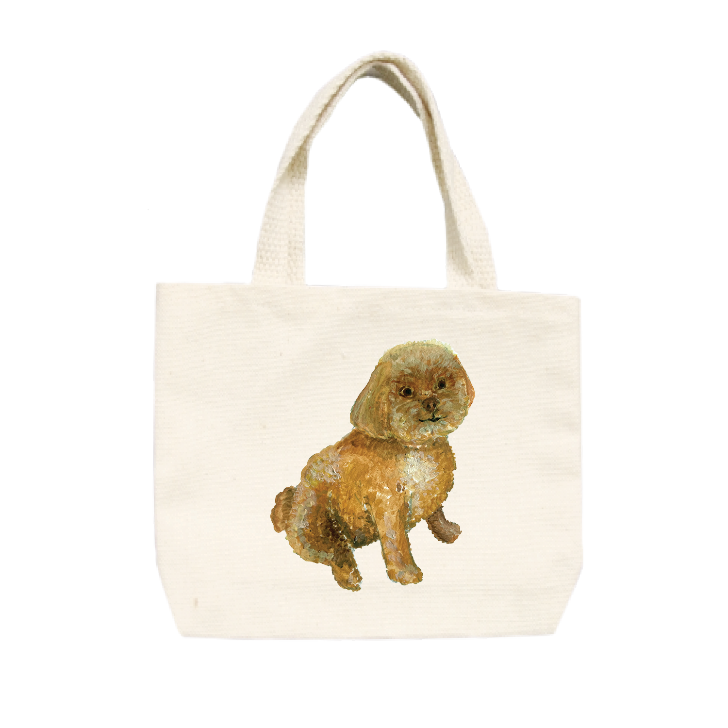 shih poo small tote