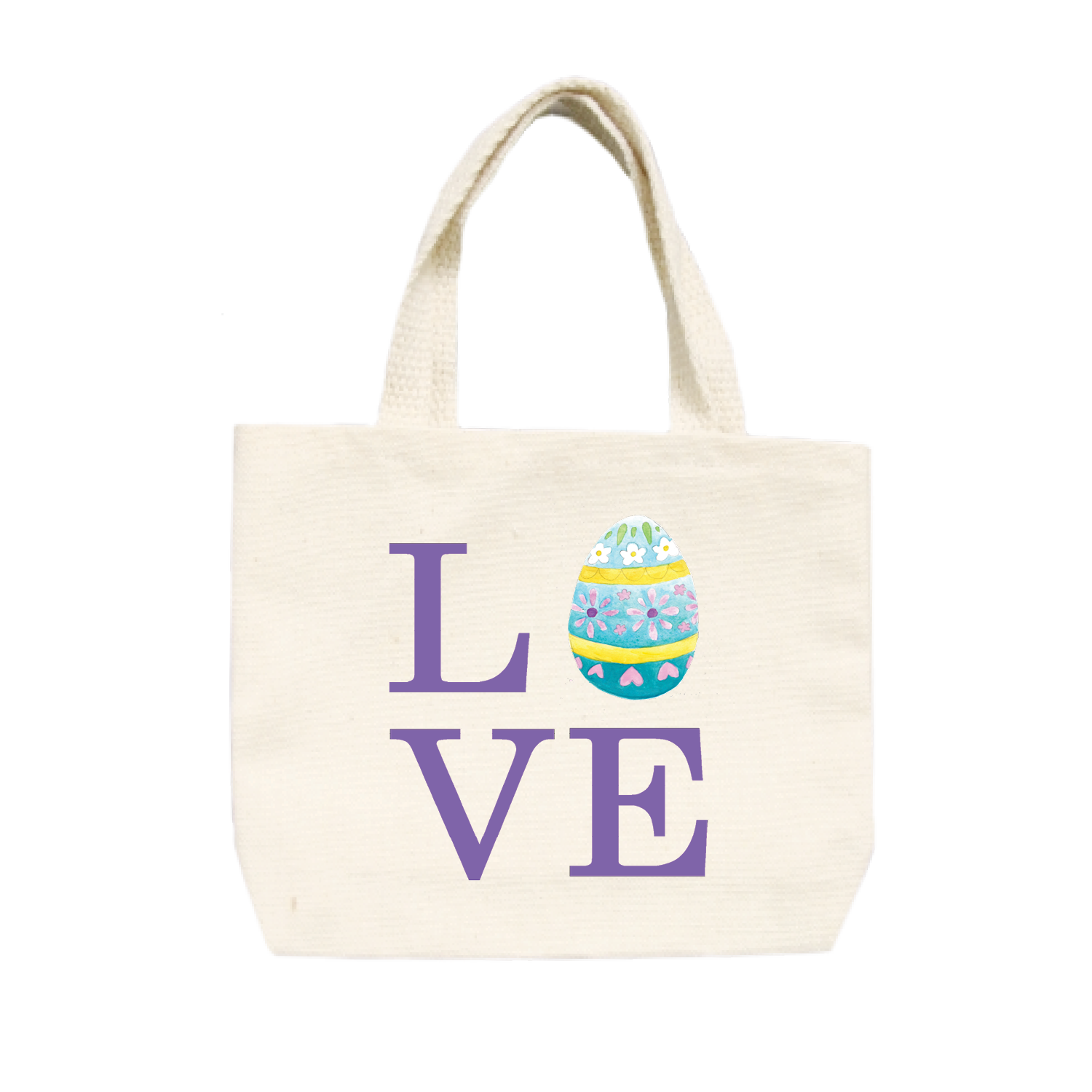 love easter small tote