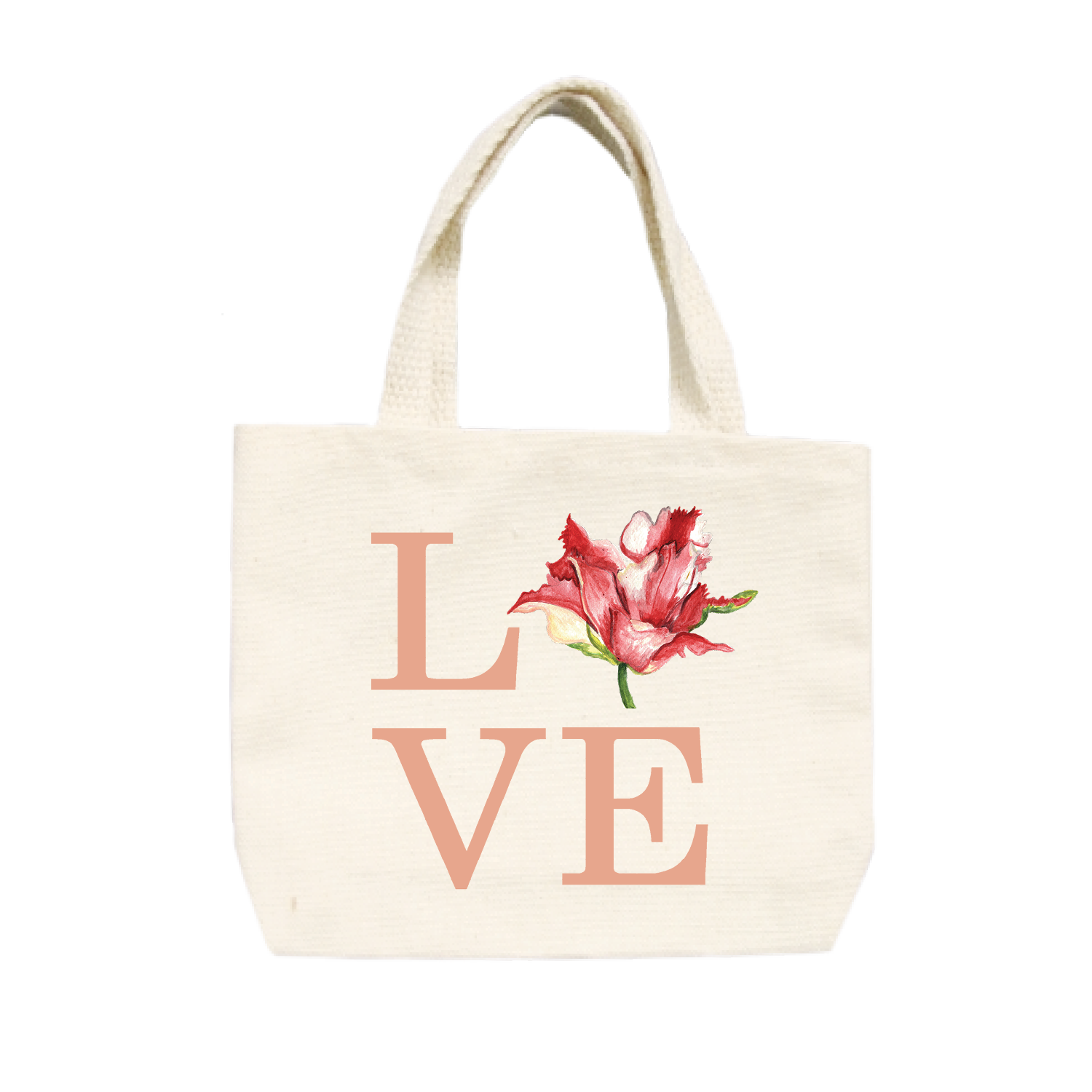 love tulip small tote