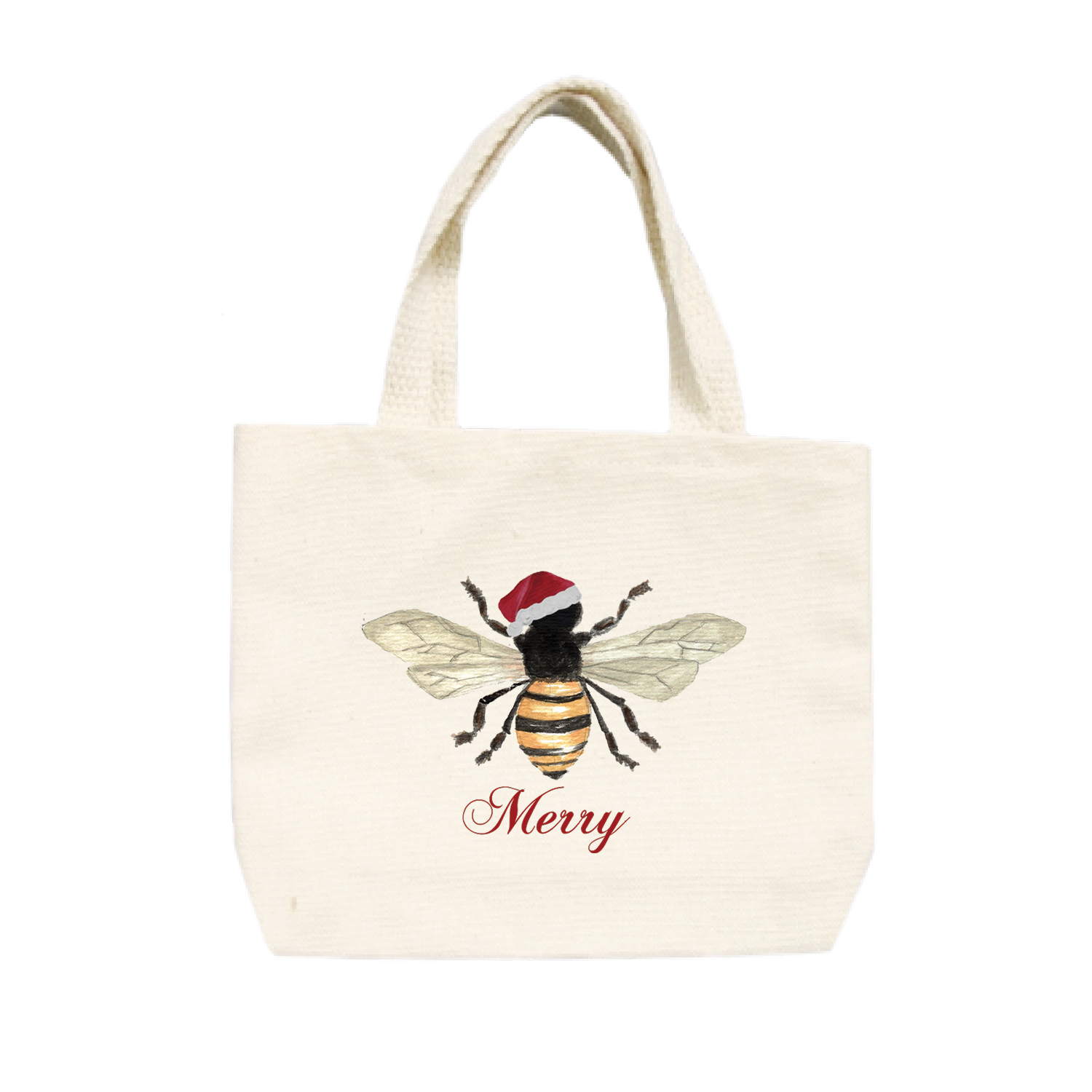 bee merry small tote