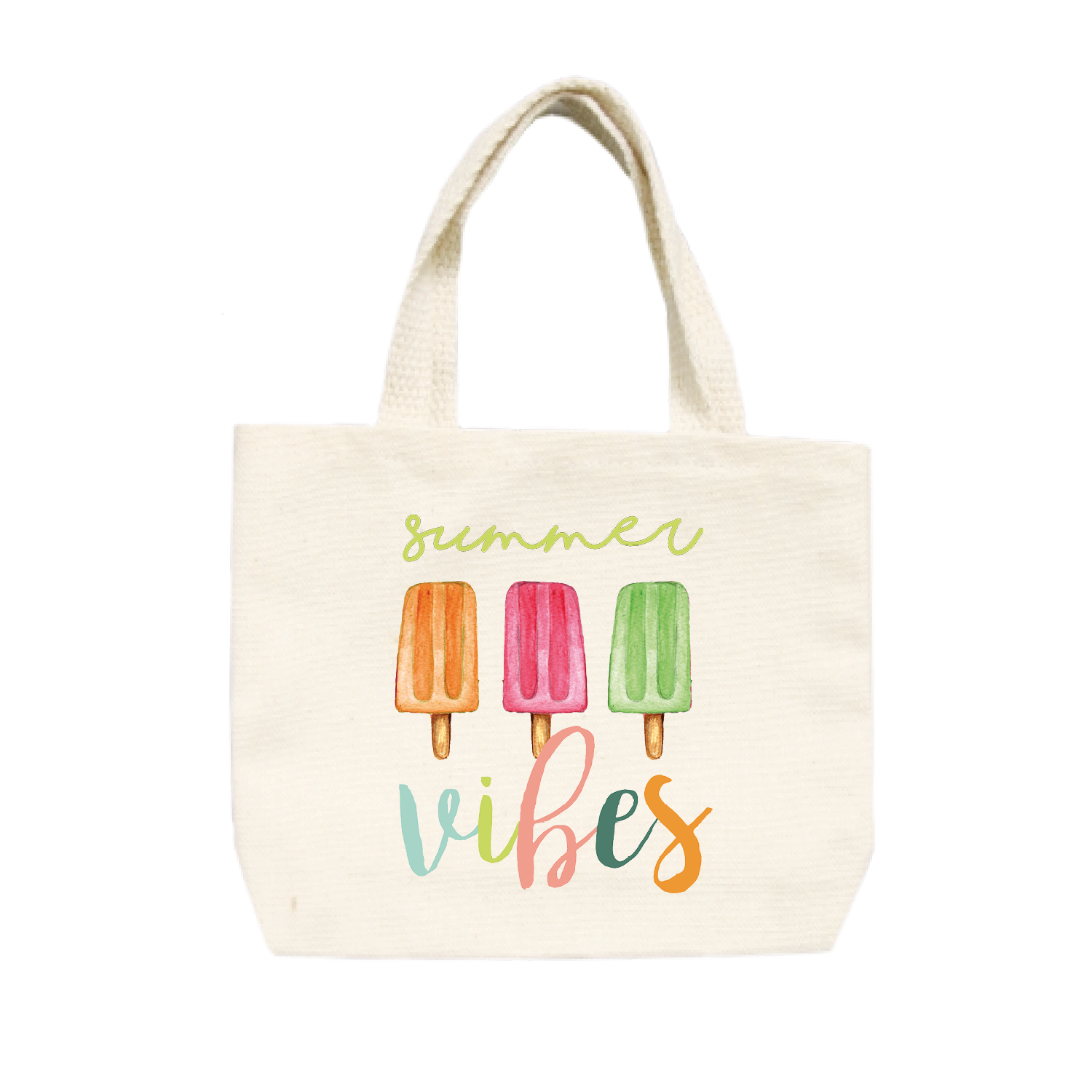 summer vibes small tote