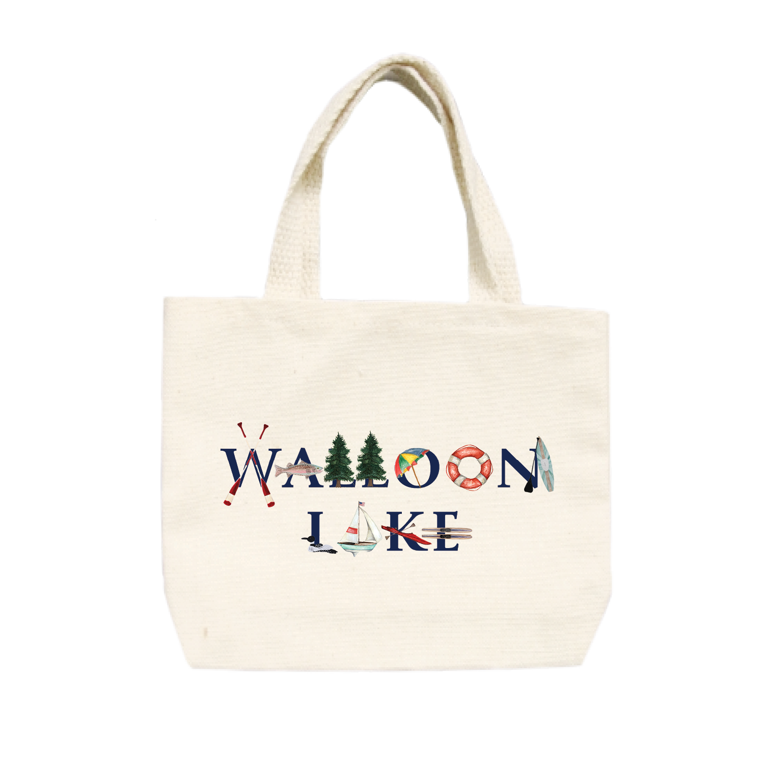 walloon lake small tote