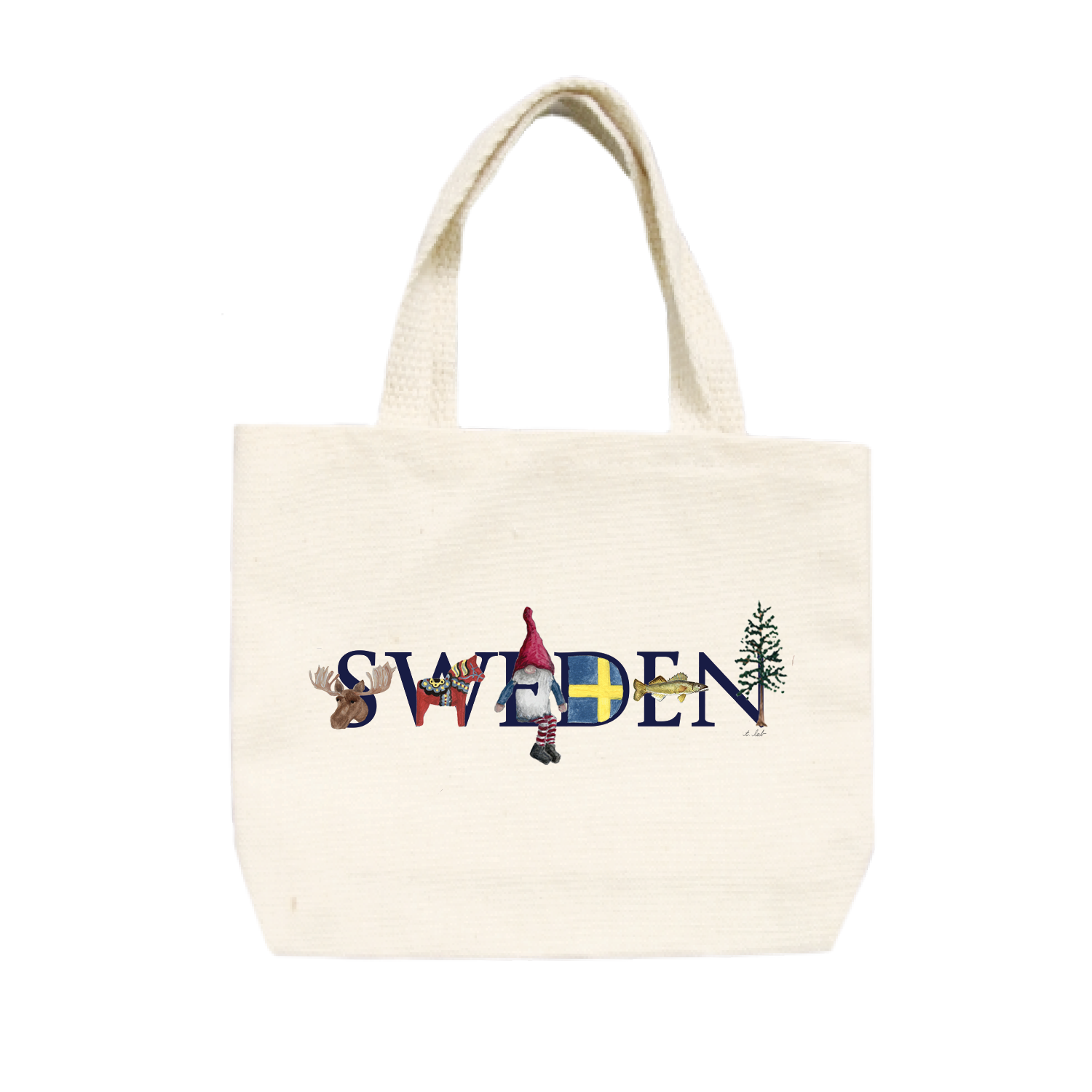 sweden small tote