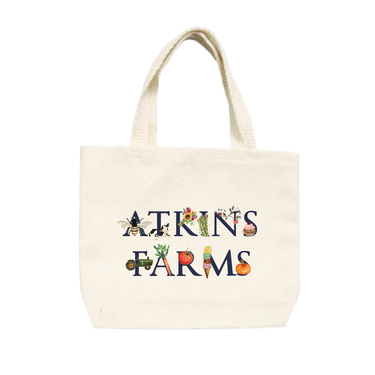 atkins farm small tote