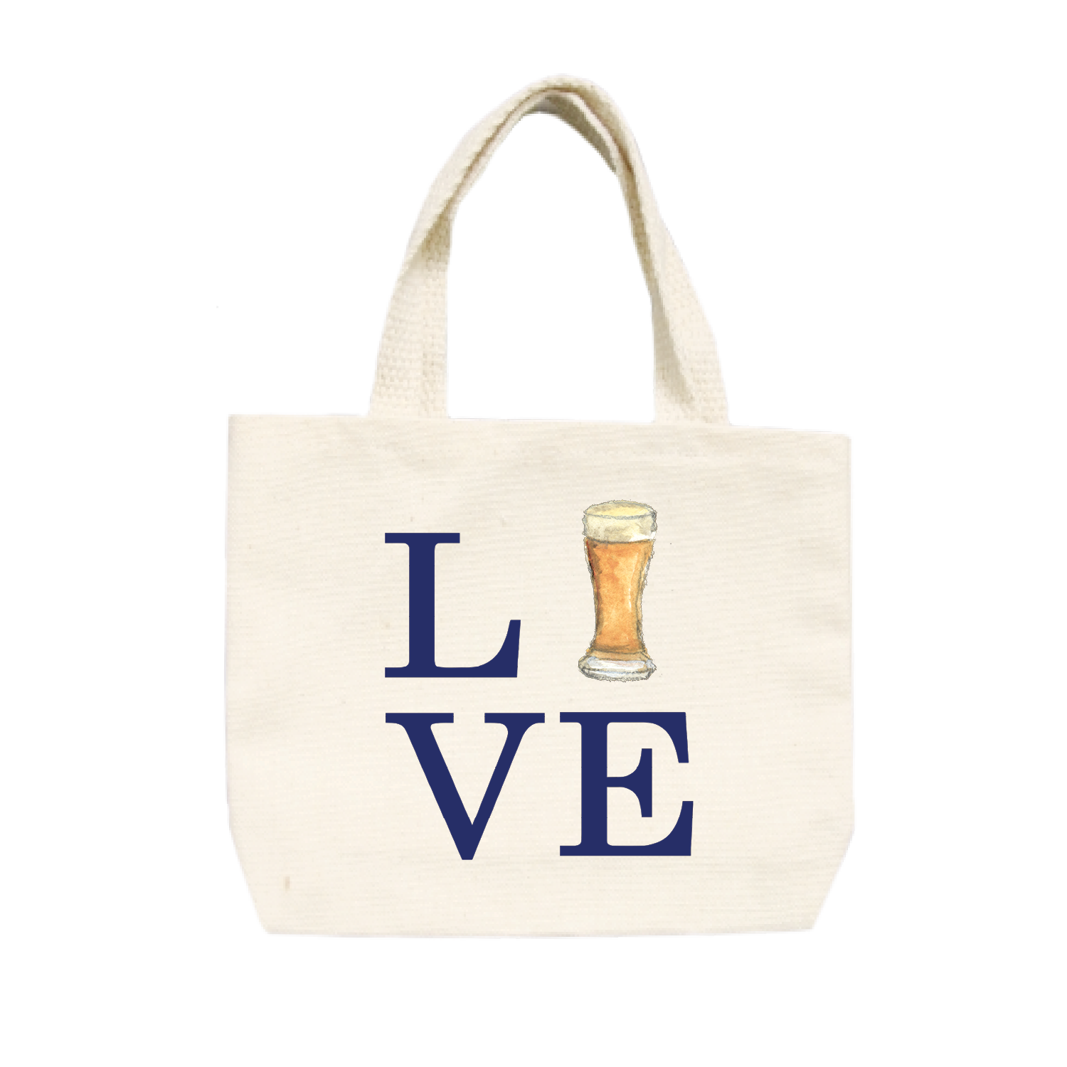 love beer small tote