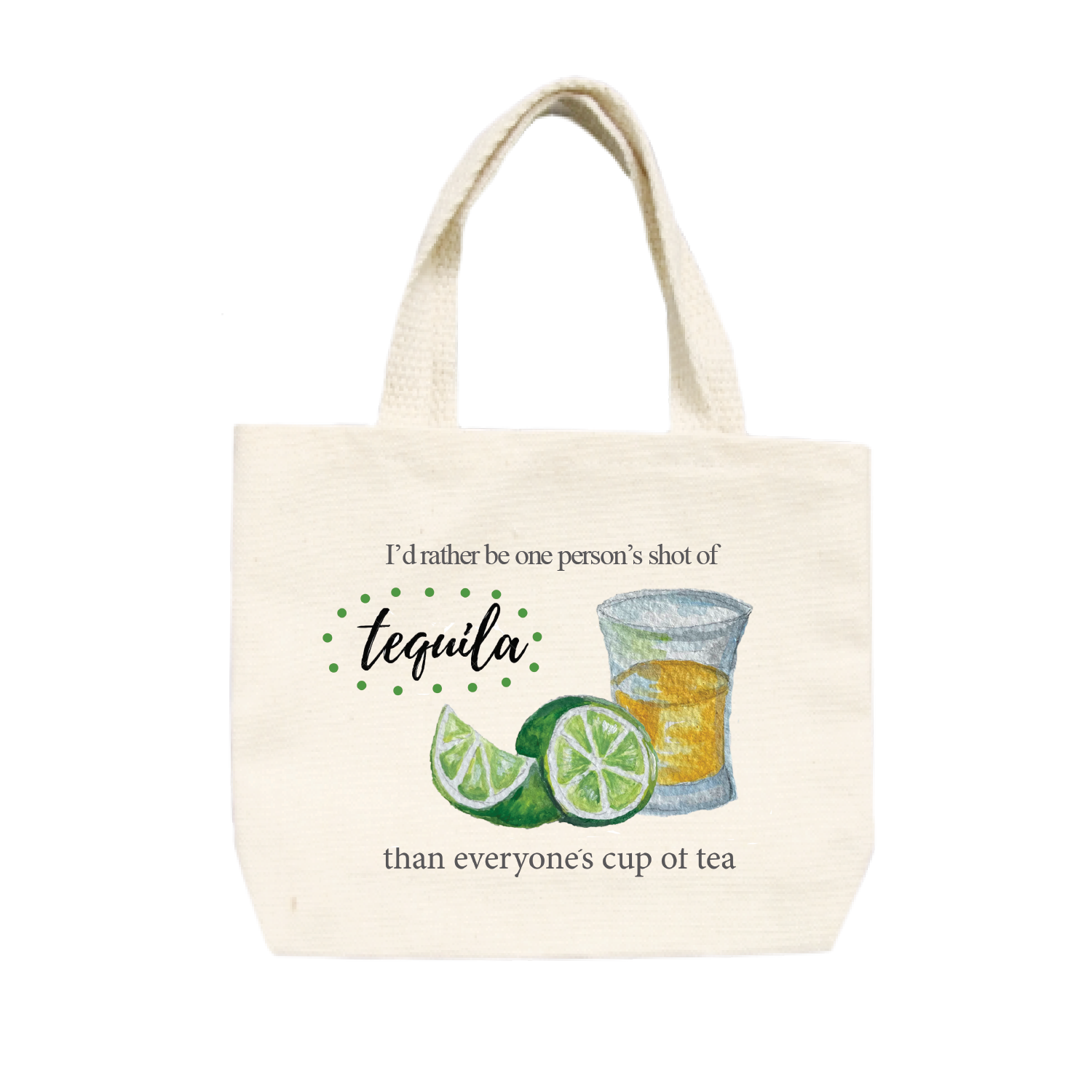 tequila small tote