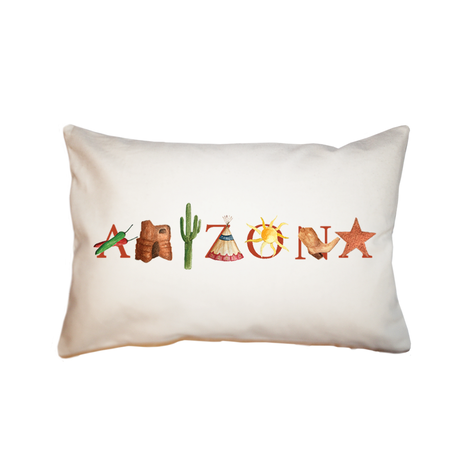 Arizona large rectangle pillow