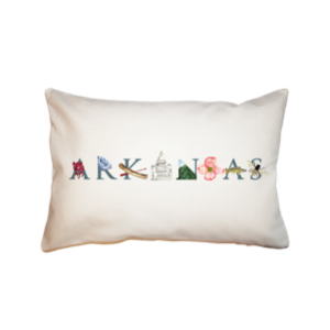 Arkansas  small accent pillow