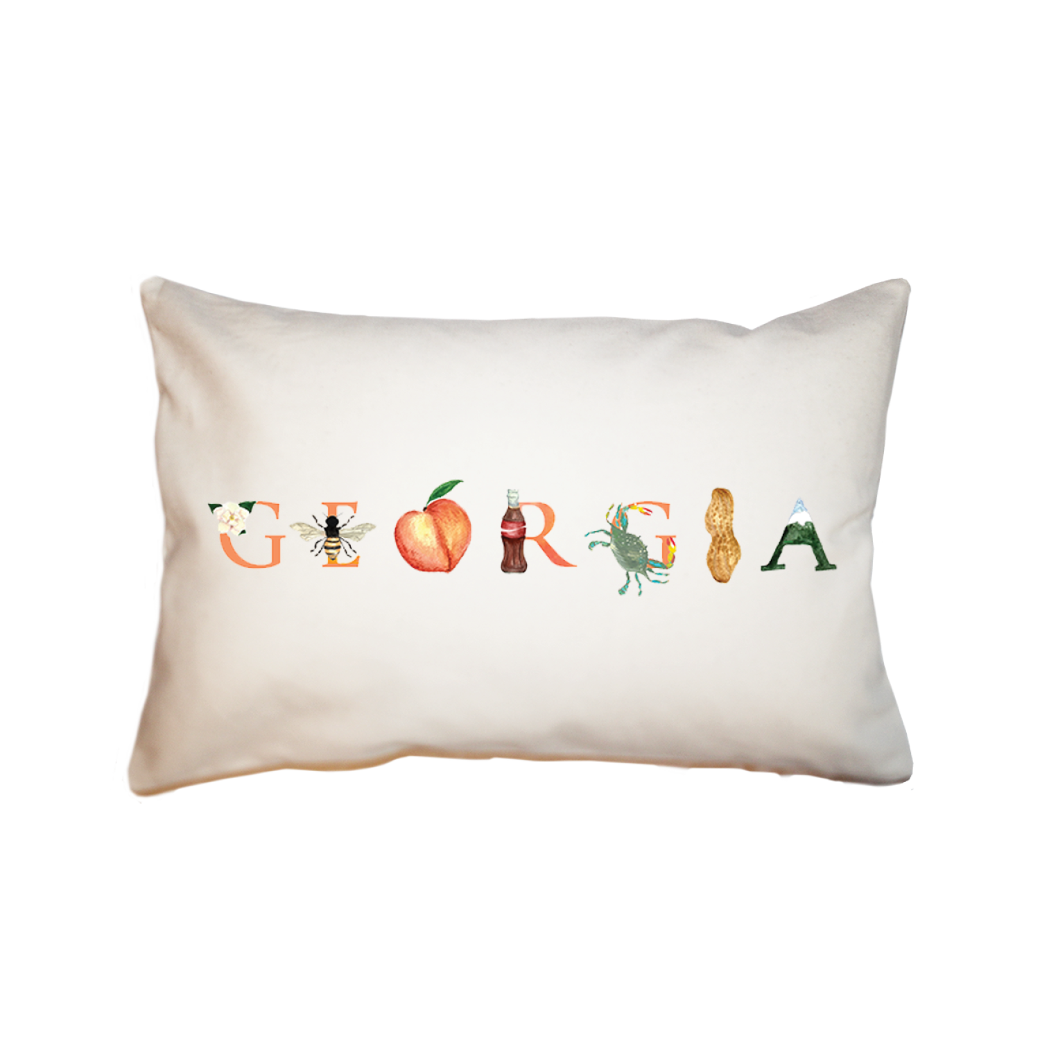 Georgia large rectangle pillow
