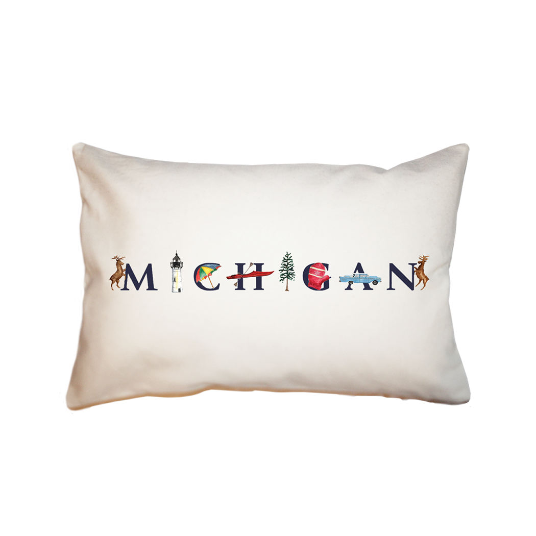 Michigan  small accent pillow