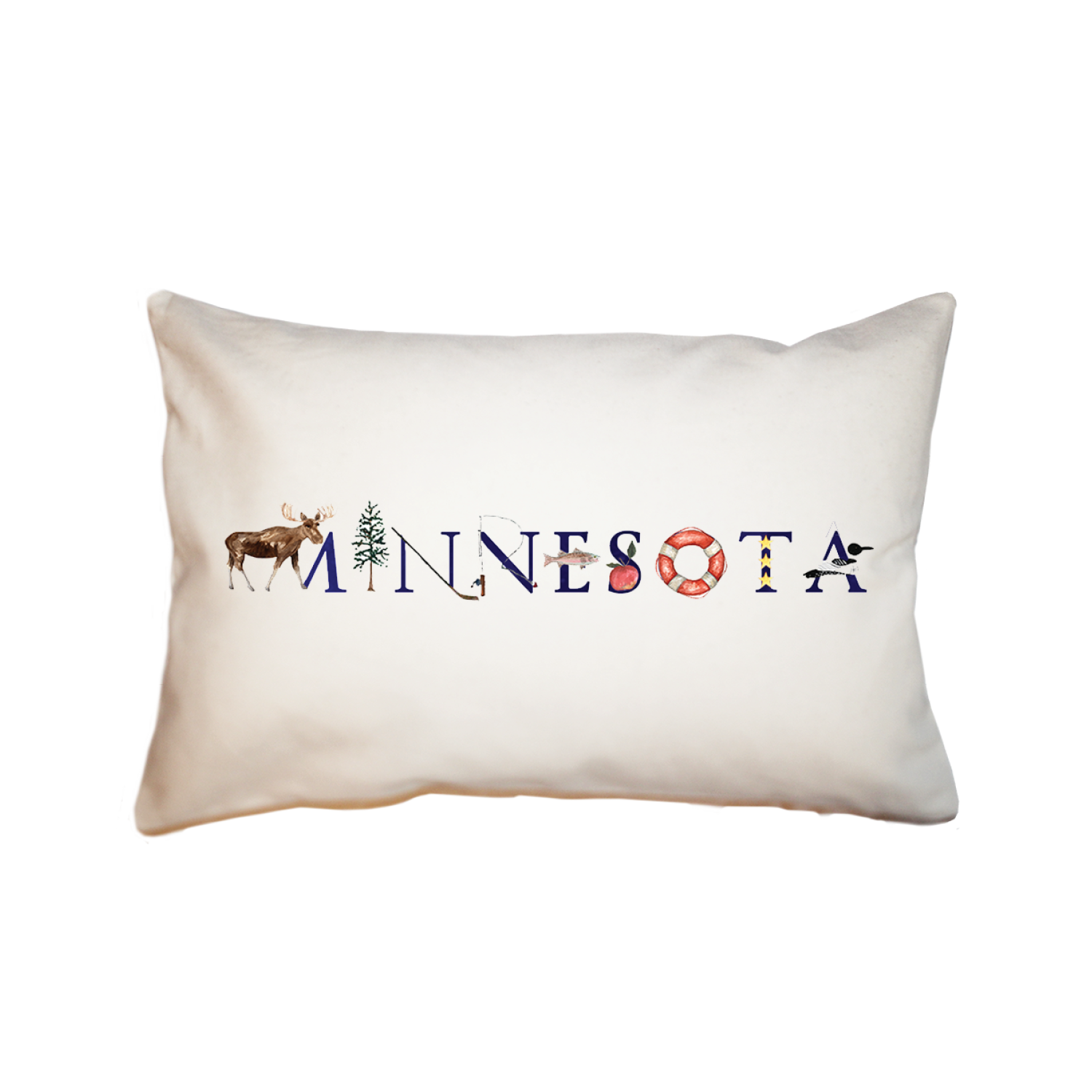 Minnesota large rectangle pillow