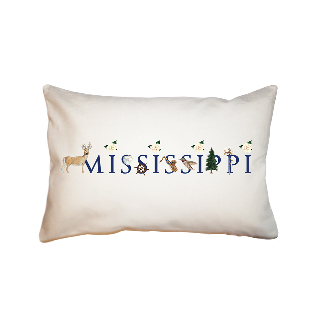 Mississippi  small accent pillow
