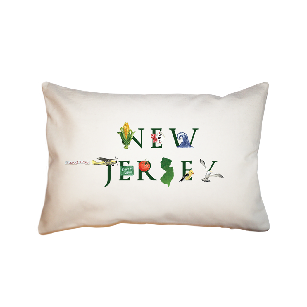New Jersey  small accent pillow
