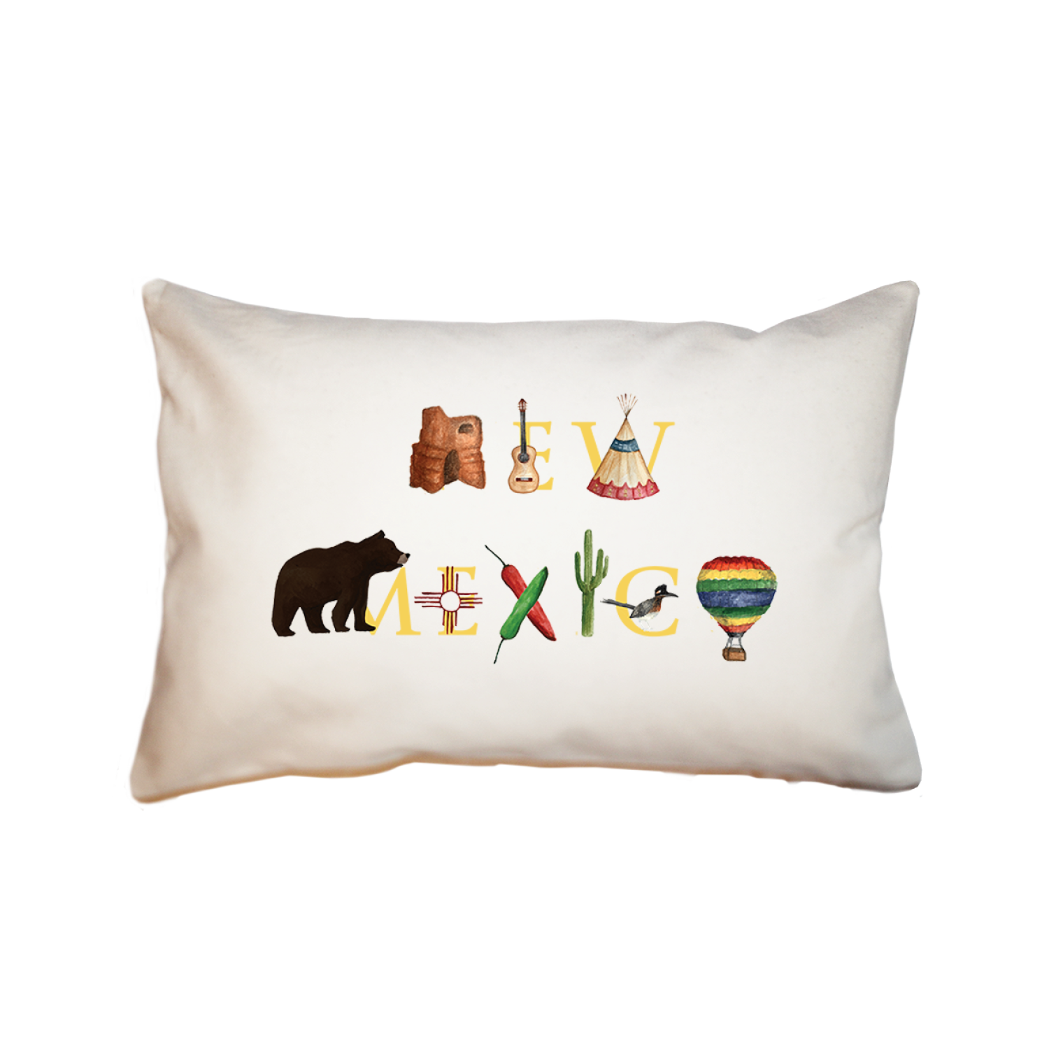 New Mexico large rectangle pillow