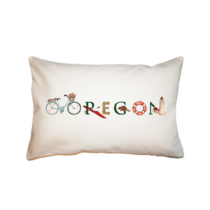 Oregon  small accent pillow