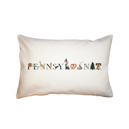 Pennsylvania  small accent pillow