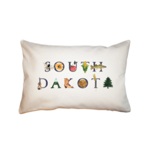 South Dakota  small accent pillow