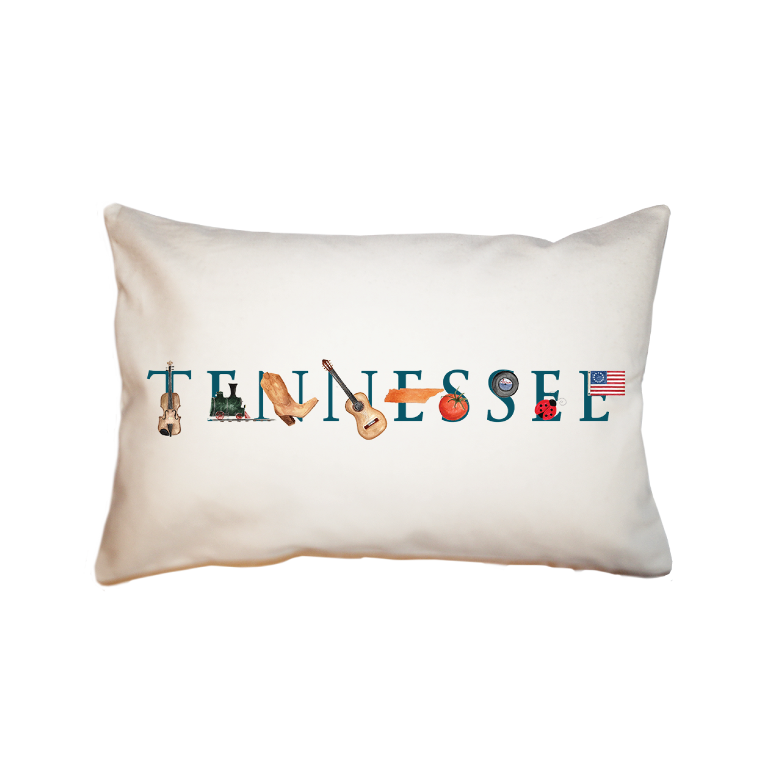 Tennessee large rectangle pillow