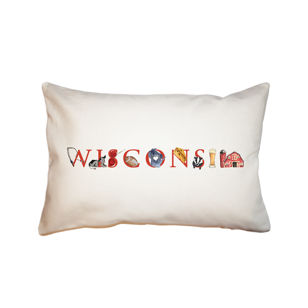Wisconsin  small accent pillow
