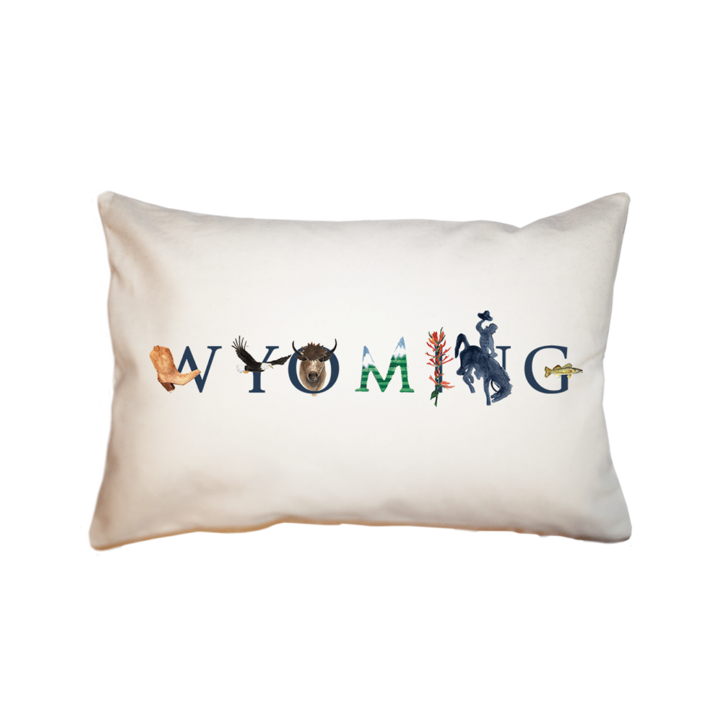Wyoming  small accent pillow