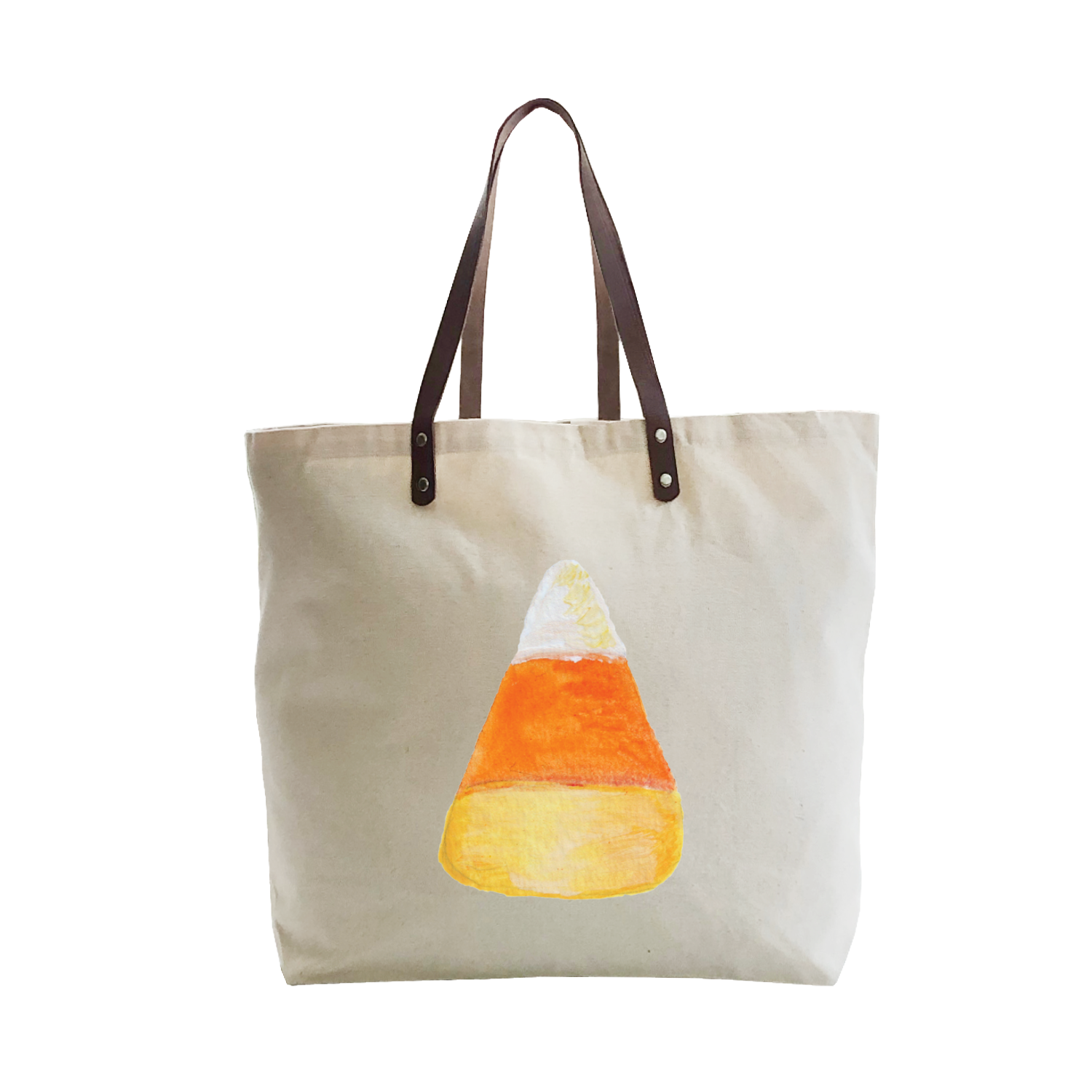candy corn large tote