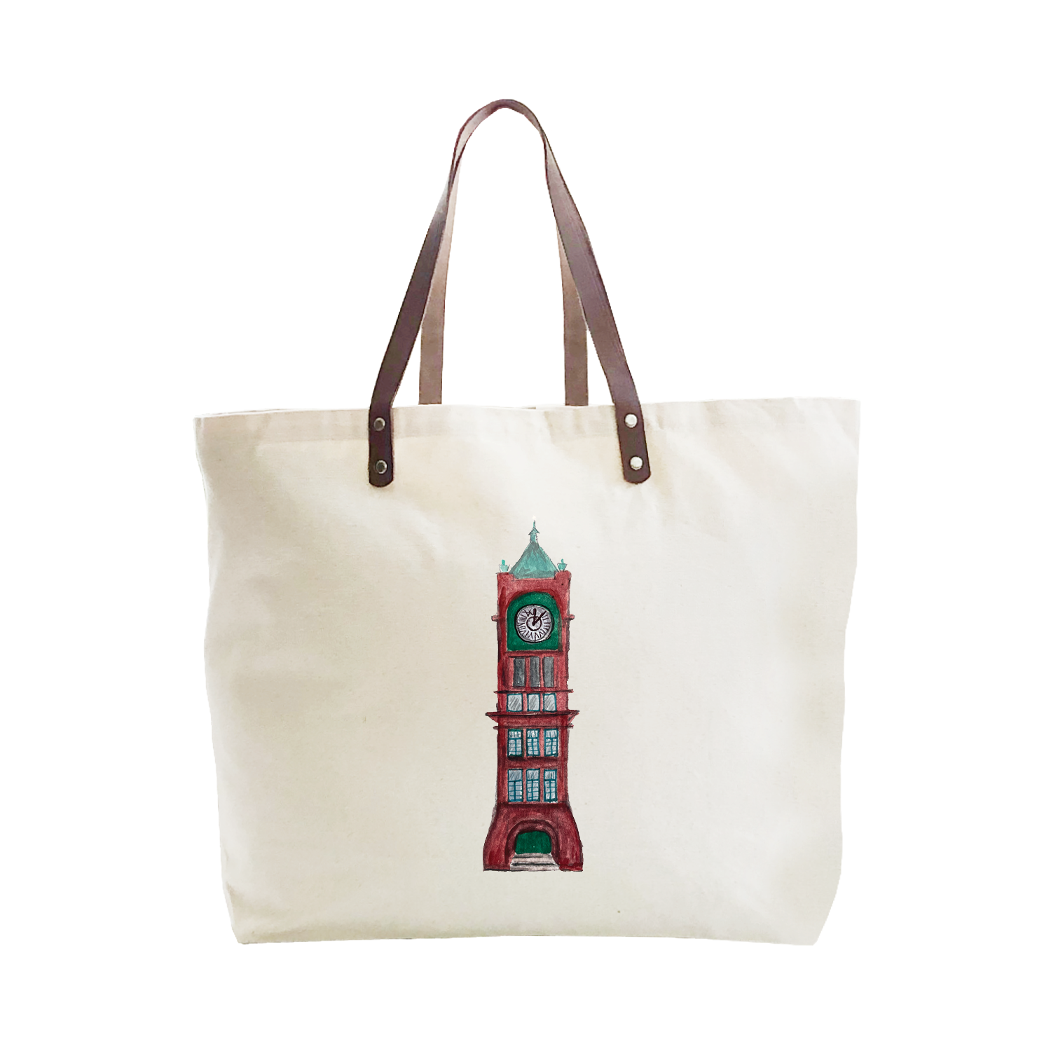 ludlow clock tower large tote