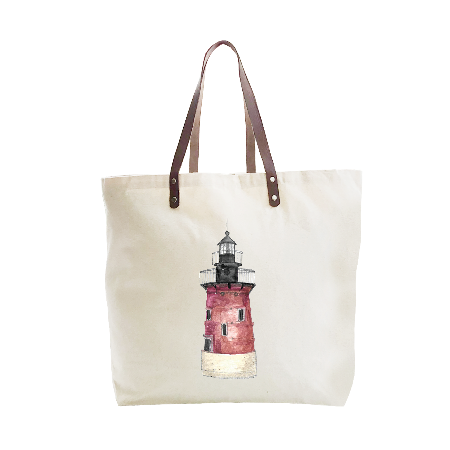 lewes lighthouse large tote