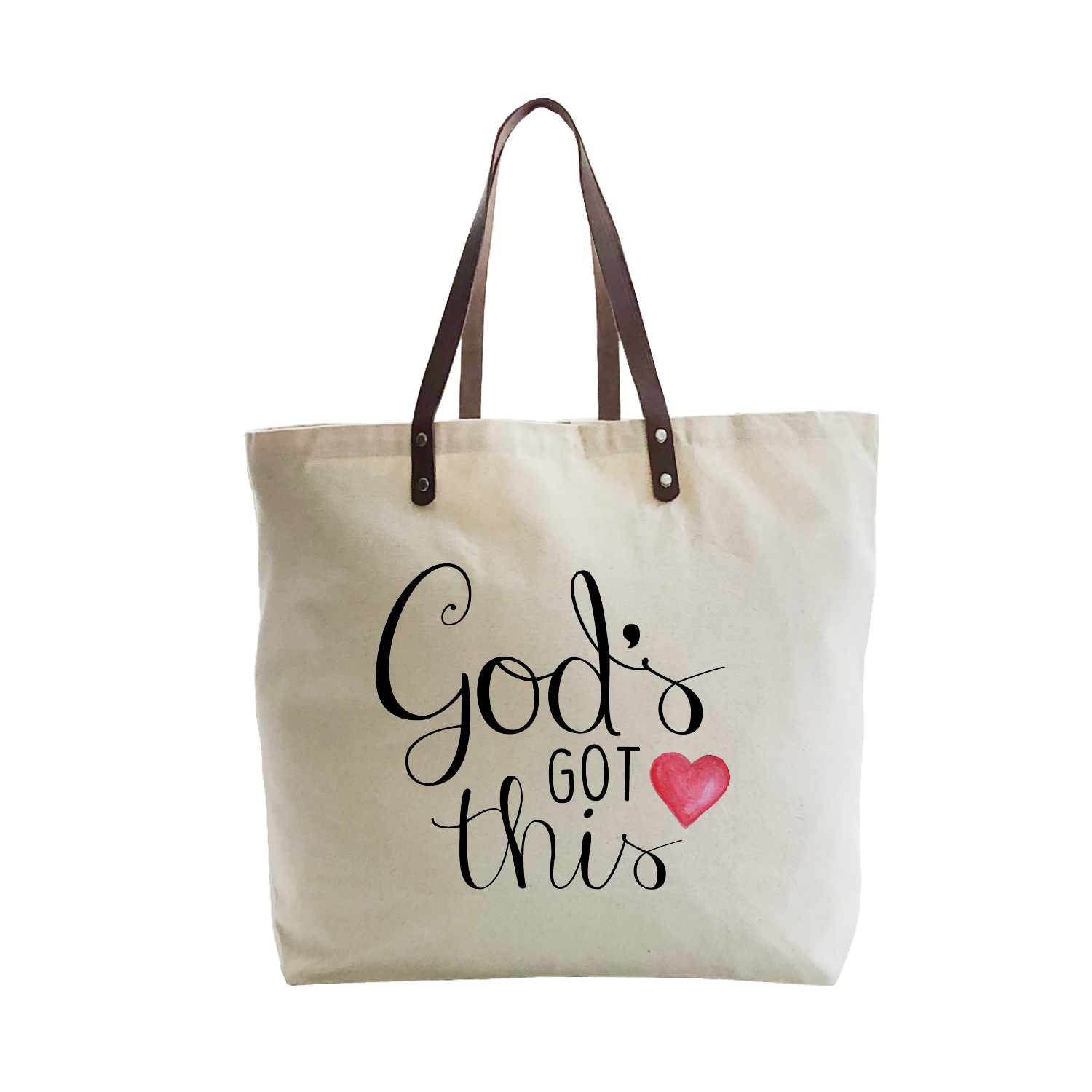 God's got this large tote