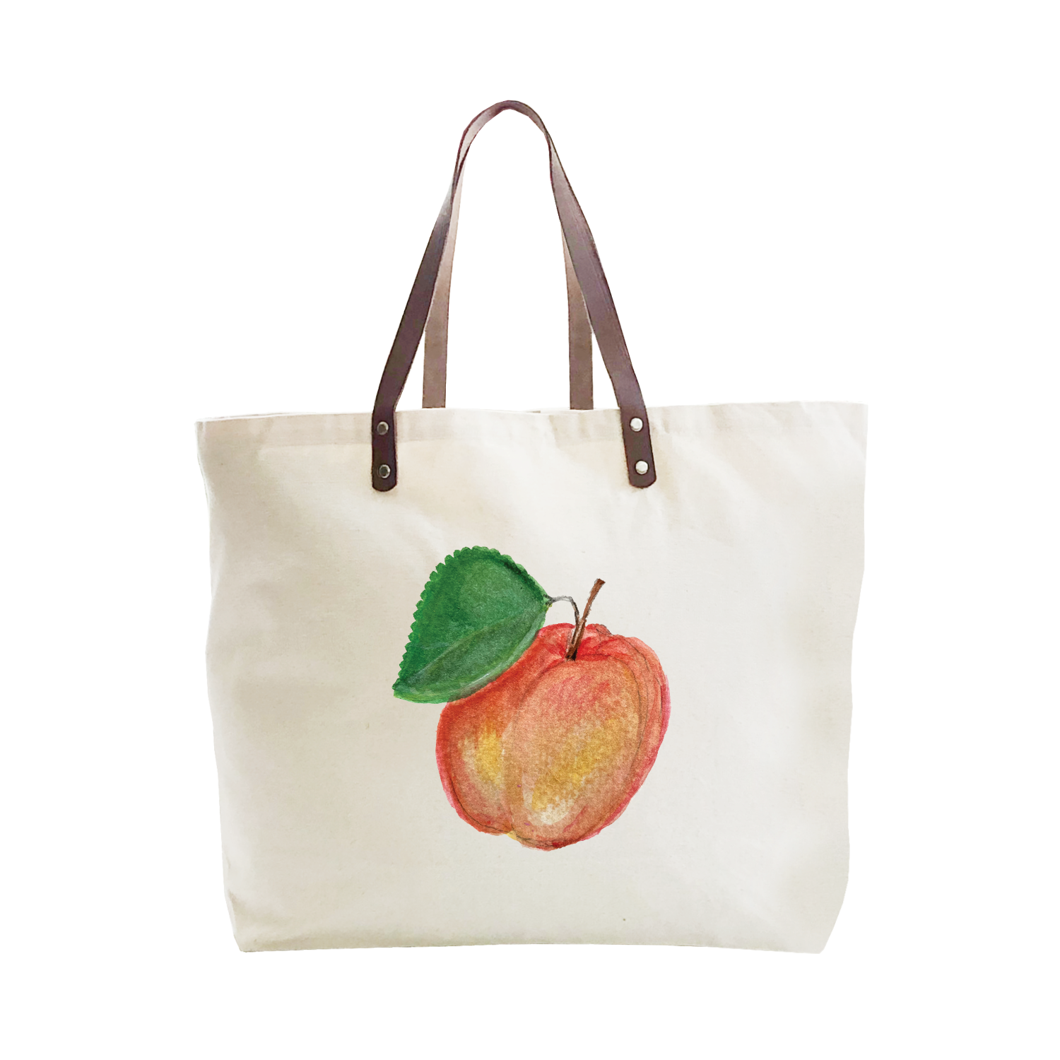 apricot large tote