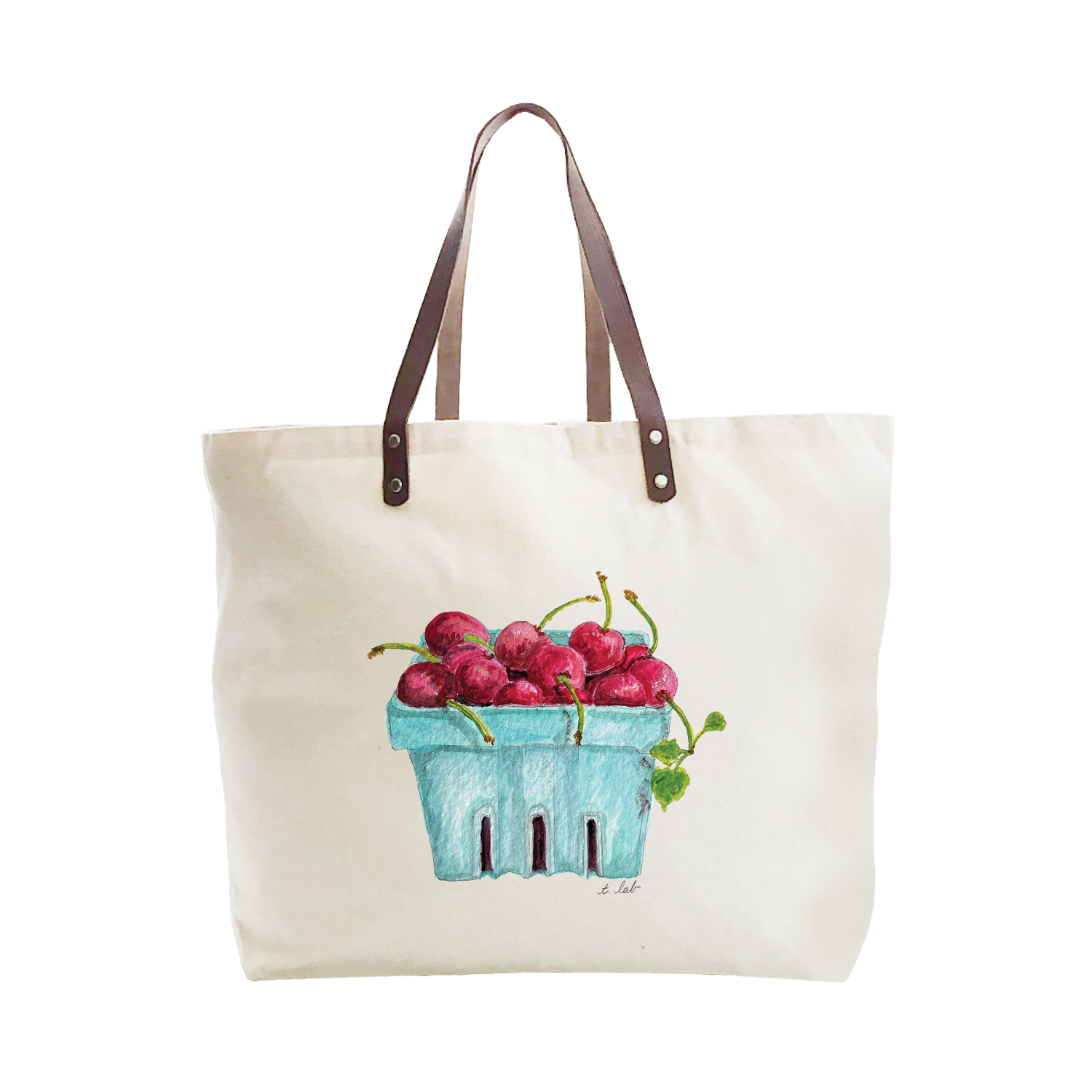 pint of cherries large tote