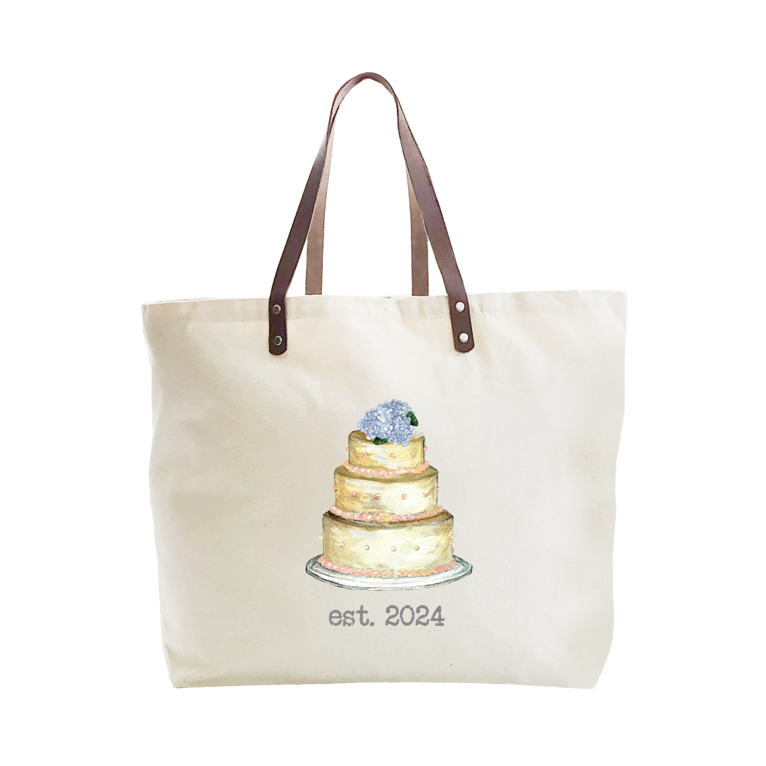 wedding cake 2024 large tote