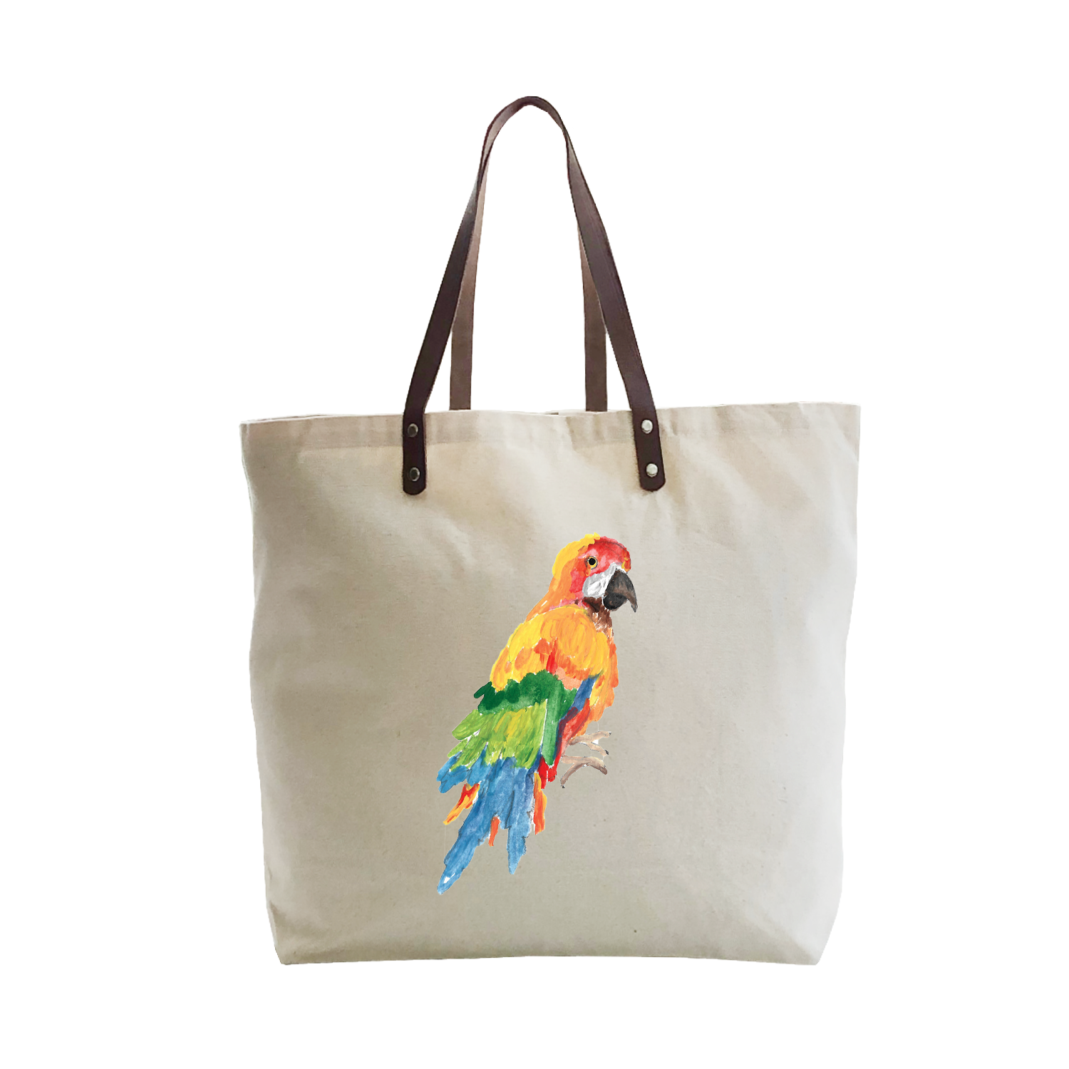 parrot large tote