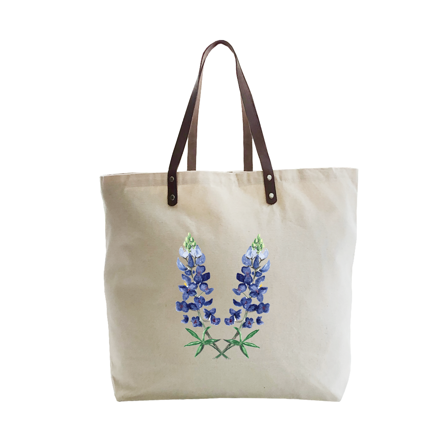 two bluebells large tote